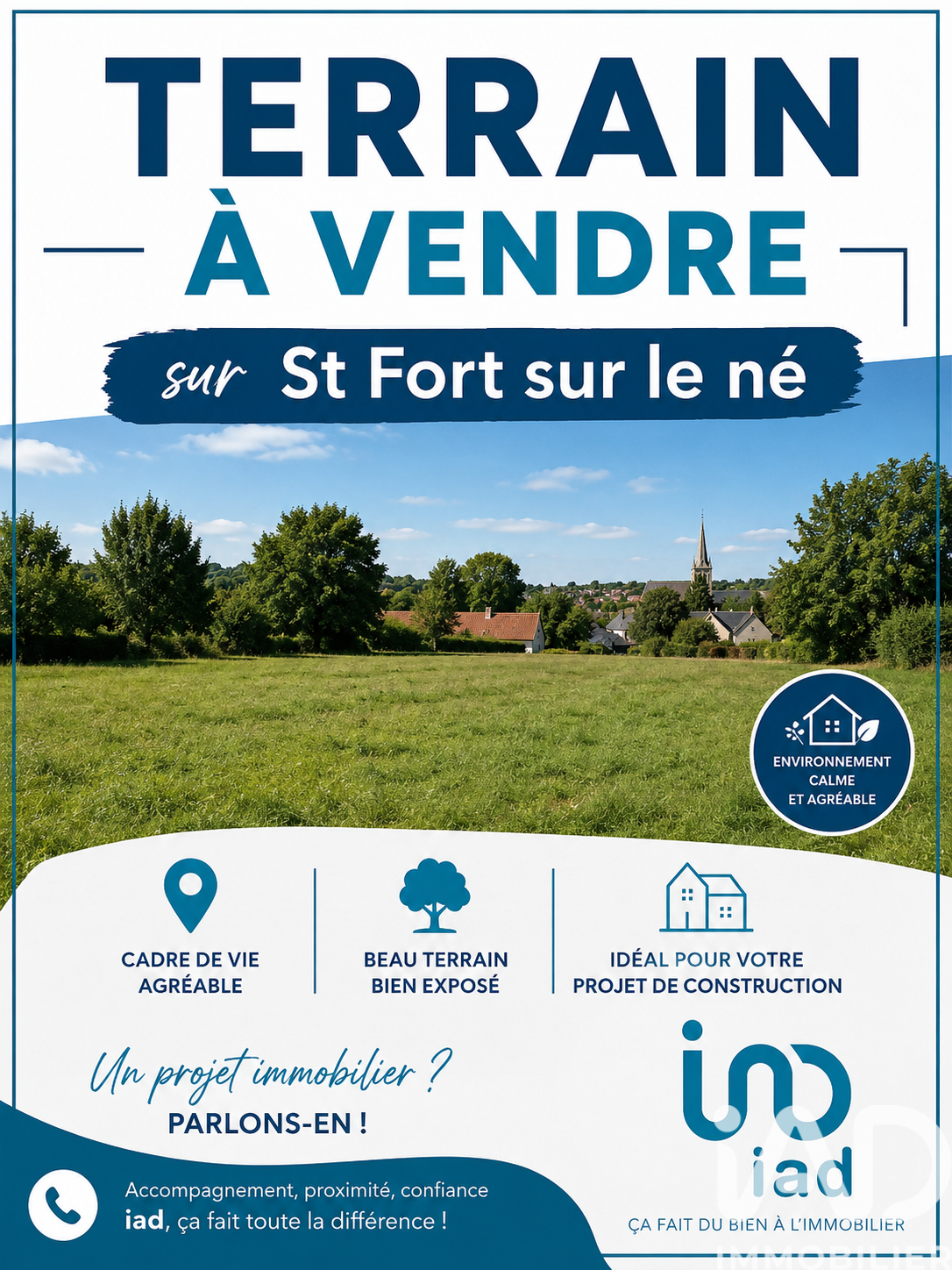 Vente Terrain à bâtir 560 m&sup2;