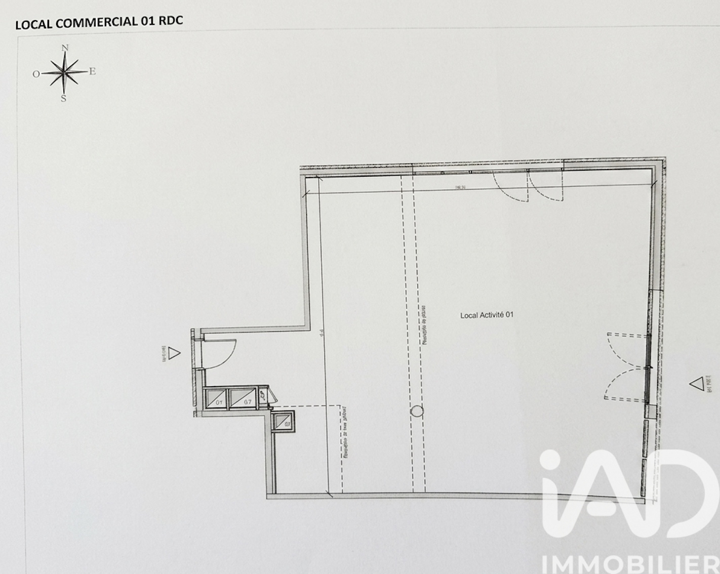 Vente Boutique/Local commercial 97 m²