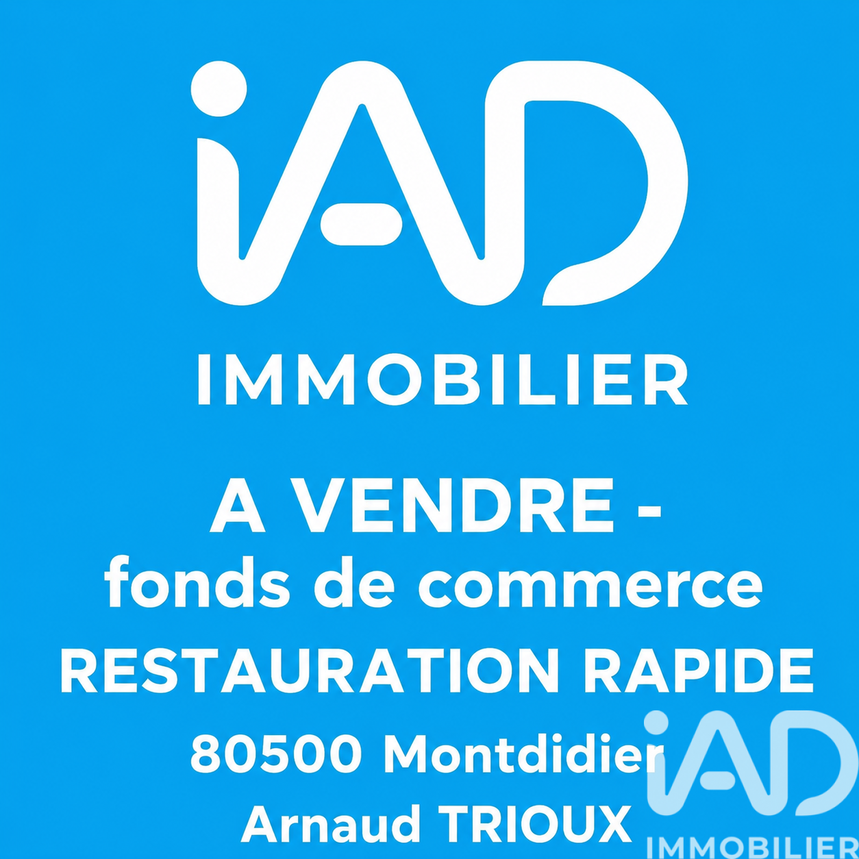 Vente Restauration rapide 49 m²