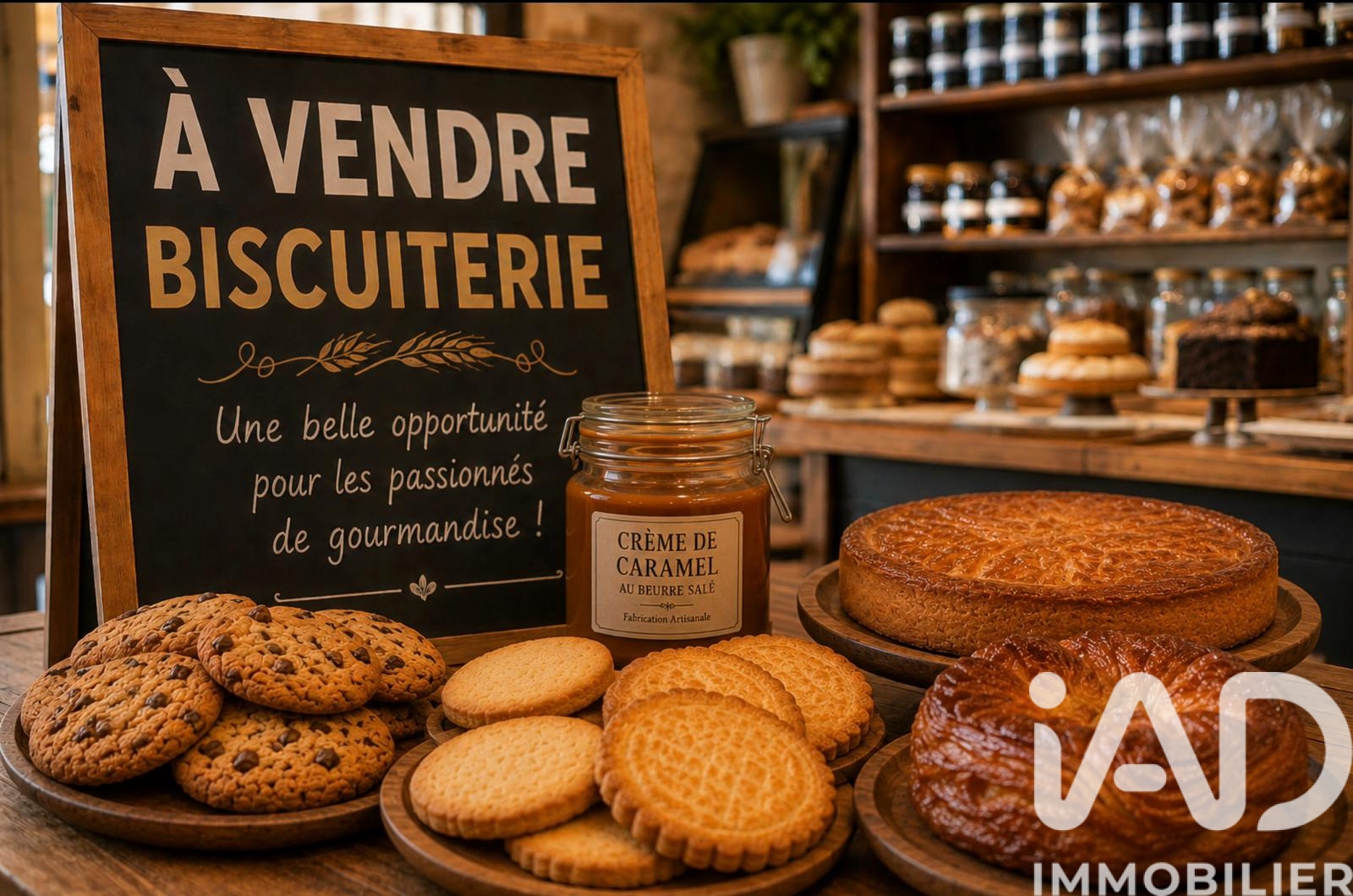 Vente Boulangerie, Pâtisserie 805 m²