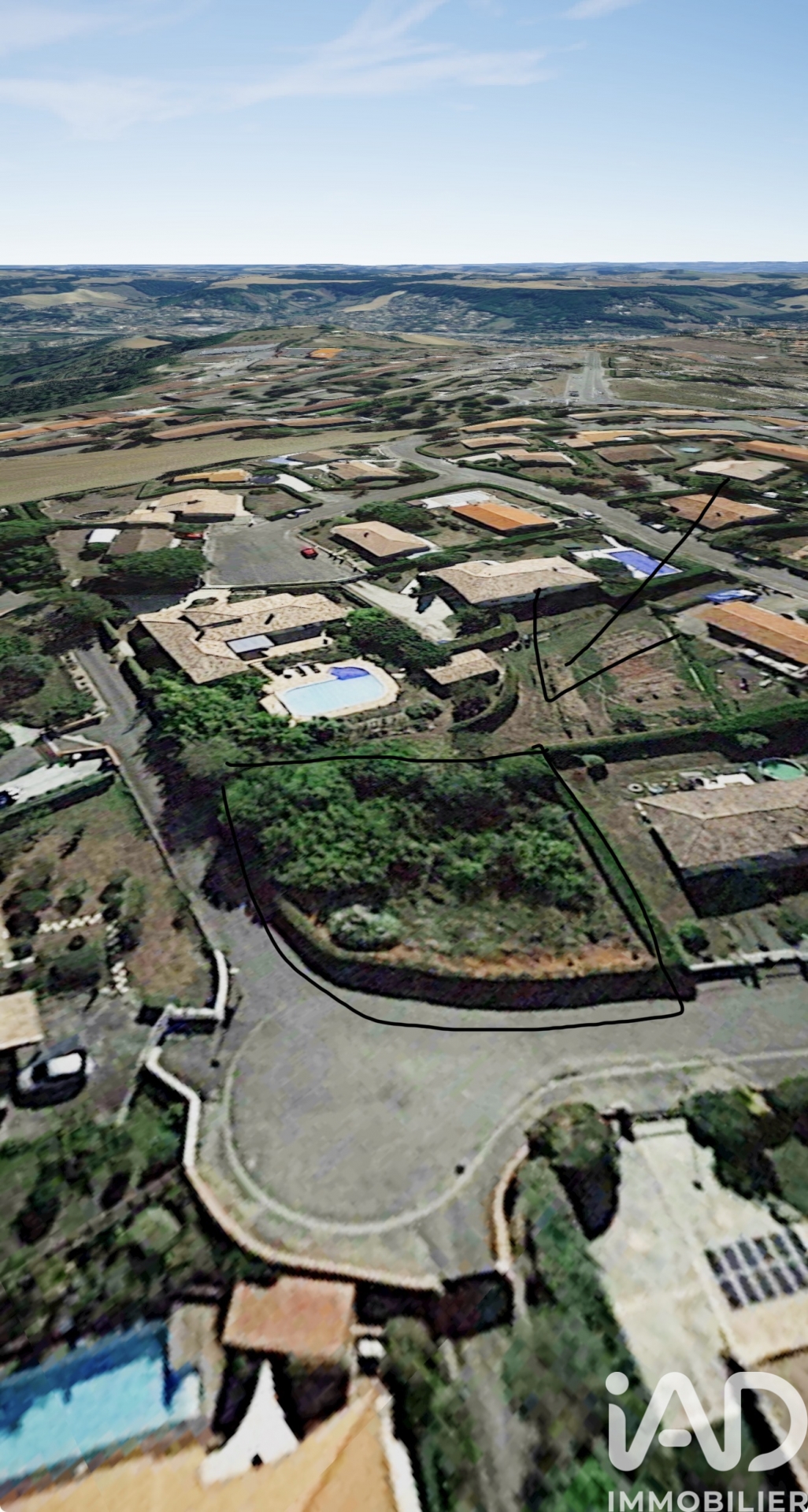 Vente Terrain à bâtir 668 m&sup2;