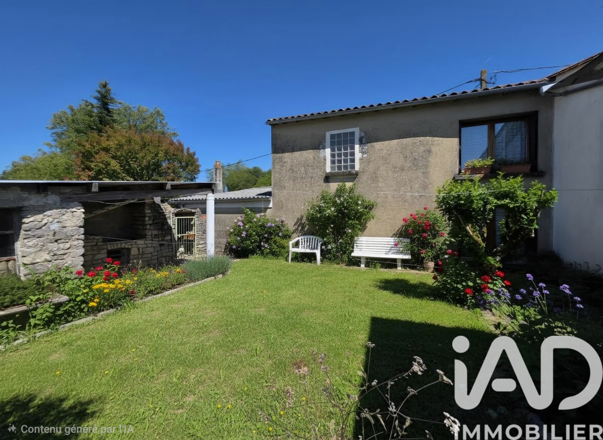 Vente maison à Verdille (16140) : maison de village 6 pièces 98 m² — 14