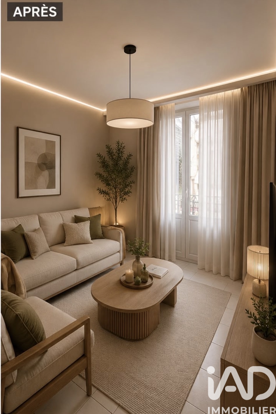 Vente Appartement 3 pièces