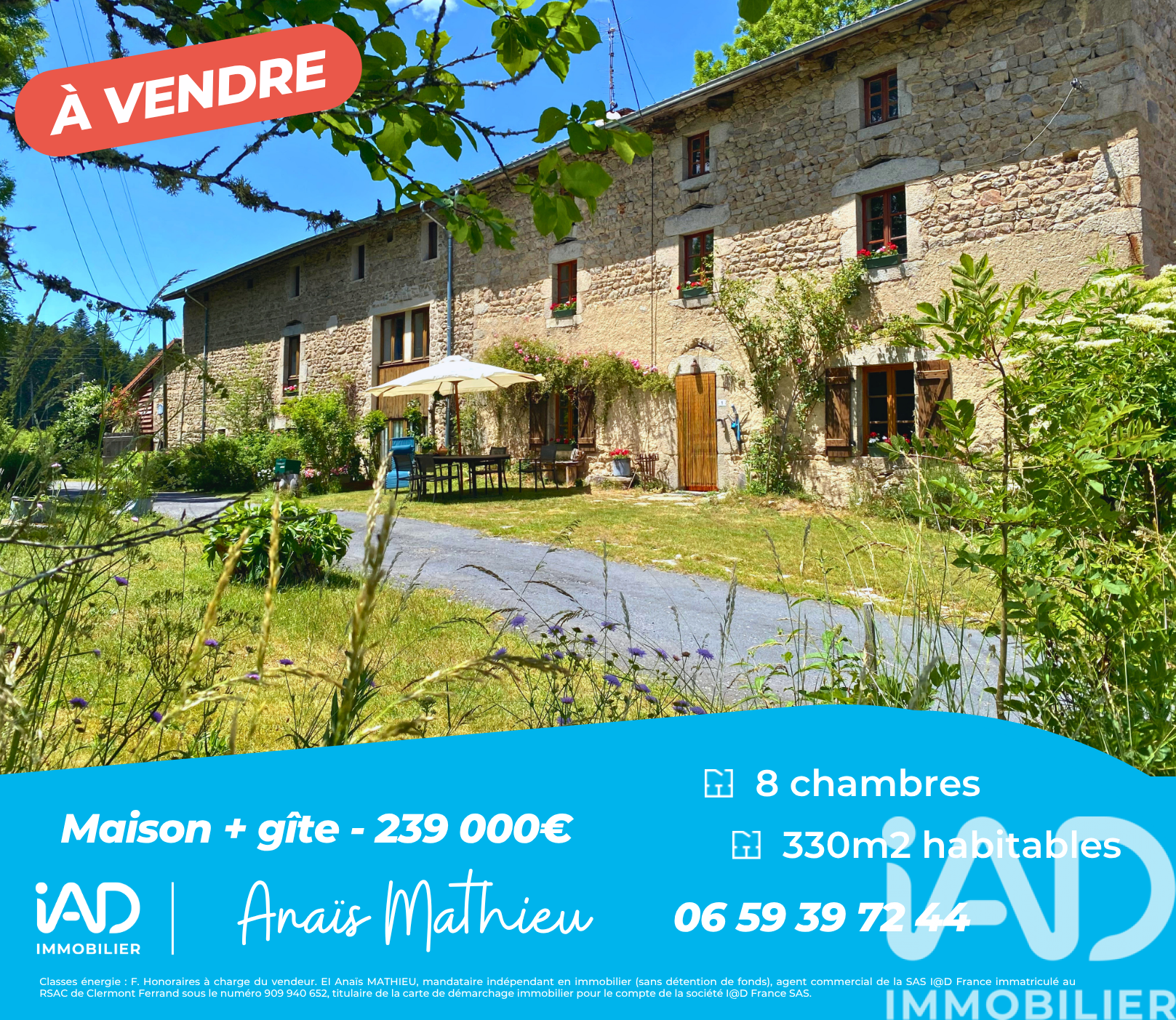 Vente Maison/villa 12 pièces
