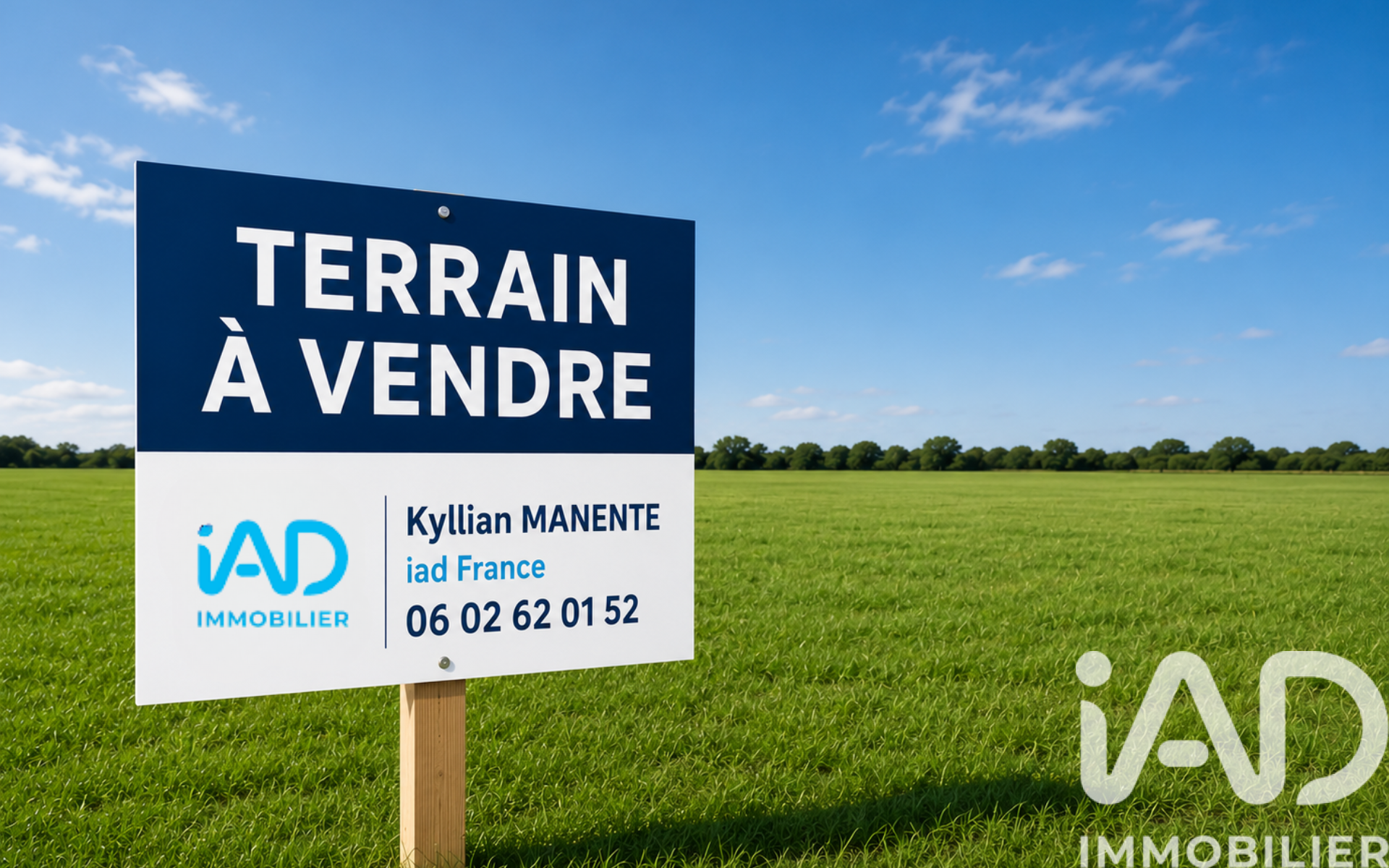 Vente Terrain à bâtir 1 275 m²