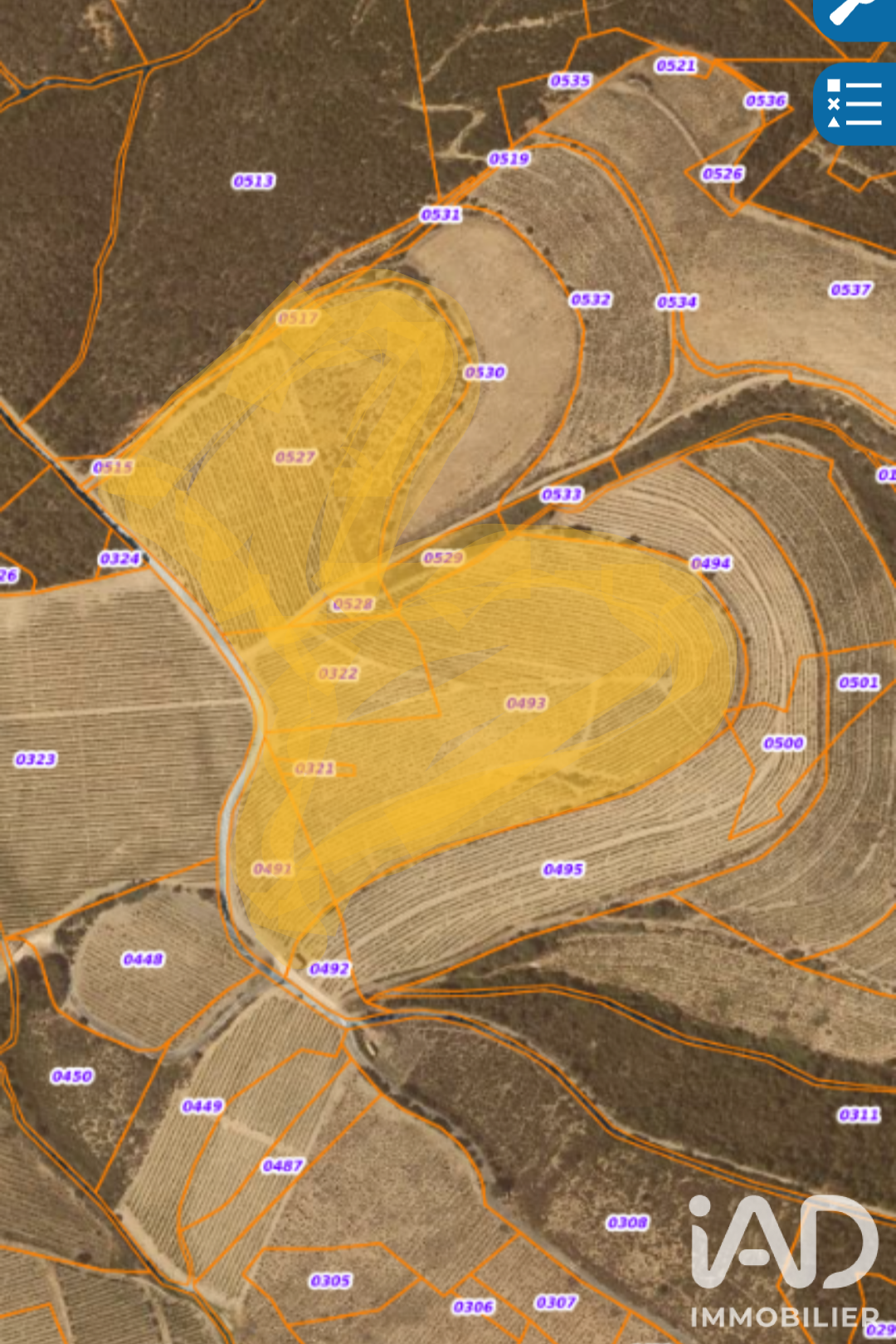 Vente Terrain 50 000 m²