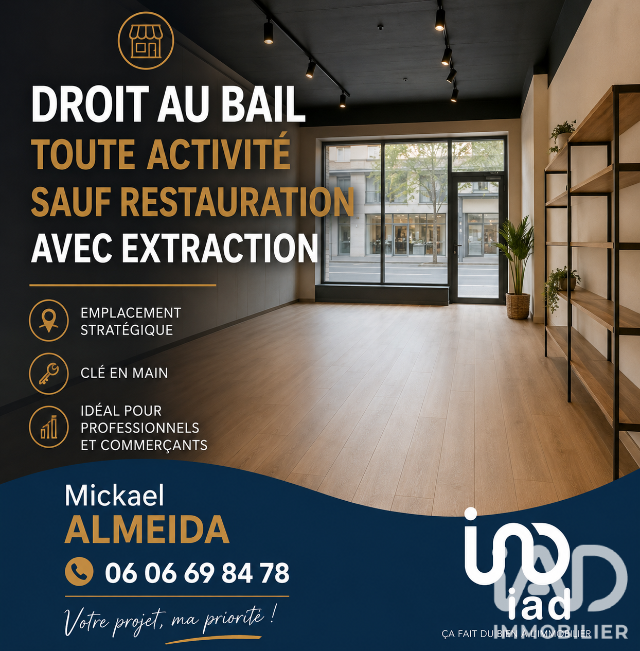 Vente Local commercial 42 m²