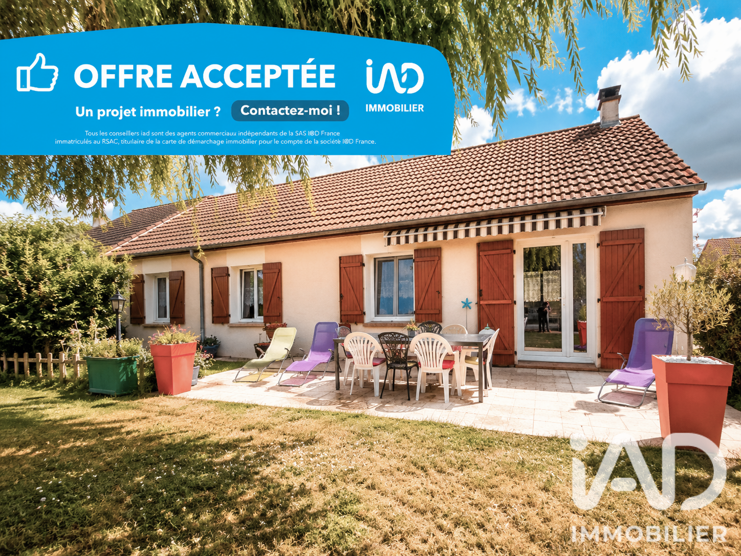 Vente Pavillon 4 pièces