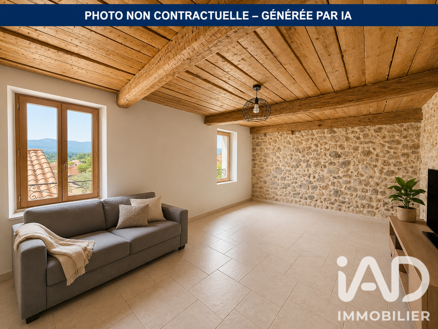 Vente maison à Le Luc (83340) : maison de village 4 pièces 85 m² - 1917691 — 5