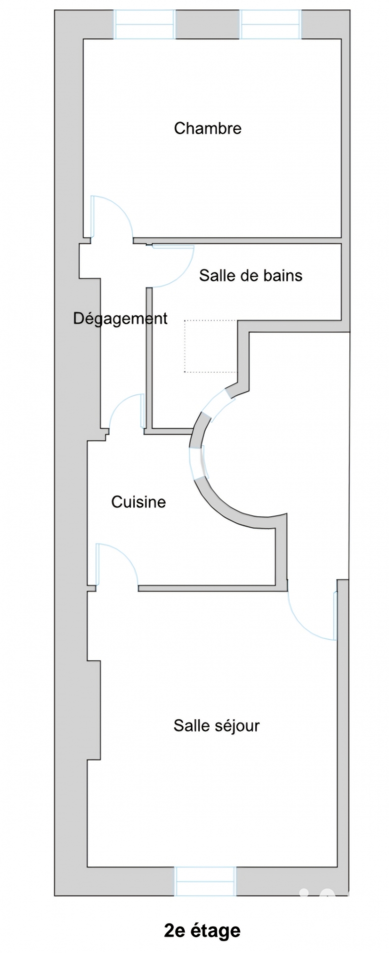 Vente appartement à Saint-Nicolas-de-Port (54210) : appartement 2 pièces 52 m² - 2058771 — 6