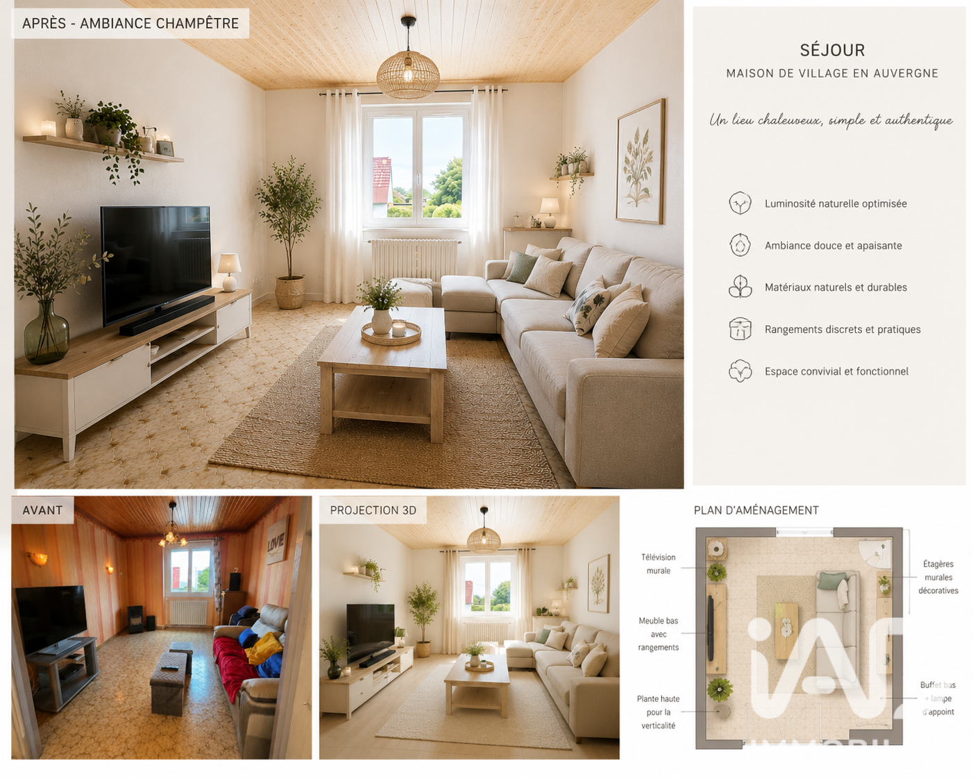 Vente Maison de village 2 pièces