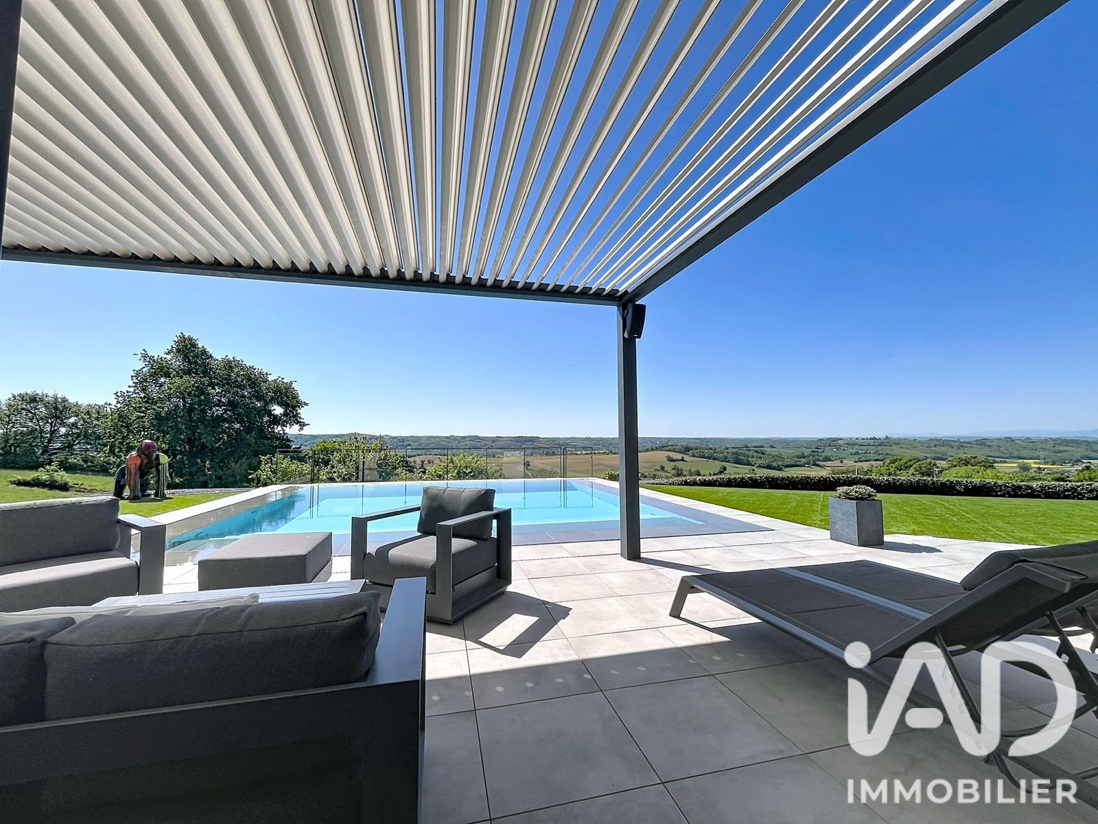 Vente maison à Saint-Just-Chaleyssin (38540) : maison d'architecte 6 pièces 196 m² - 2025054 — 5