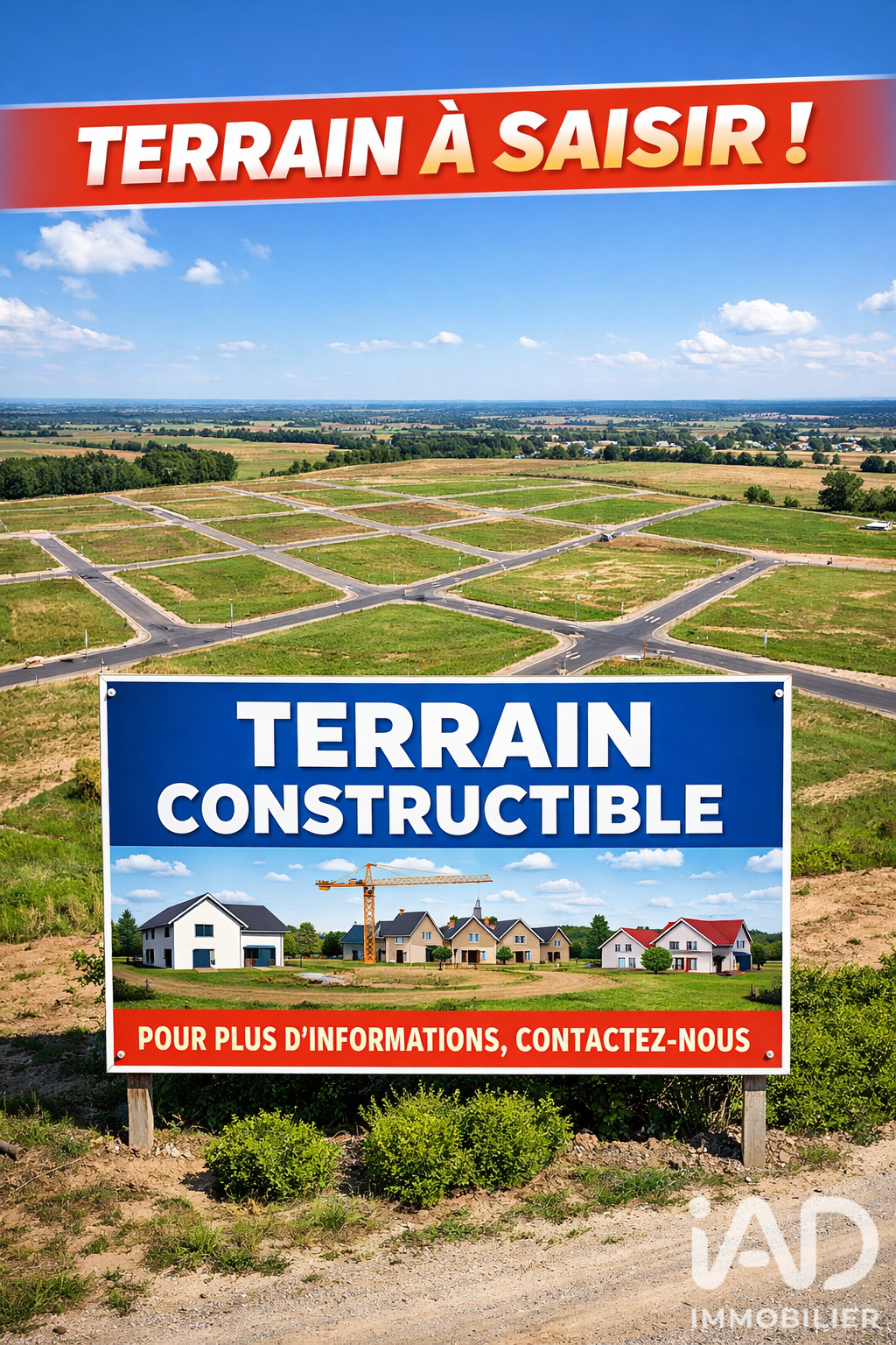 Vente Terrain à bâtir 658 m²
