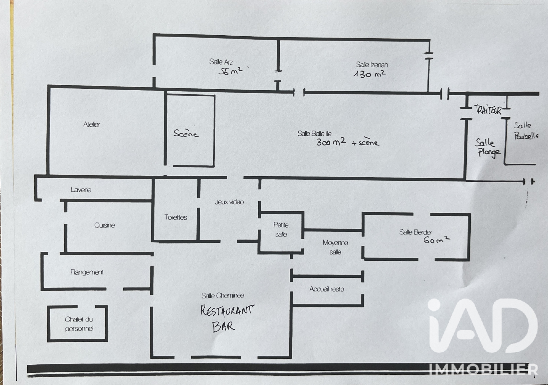 Vente Boutique/Local commercial 1 000 m&sup2;