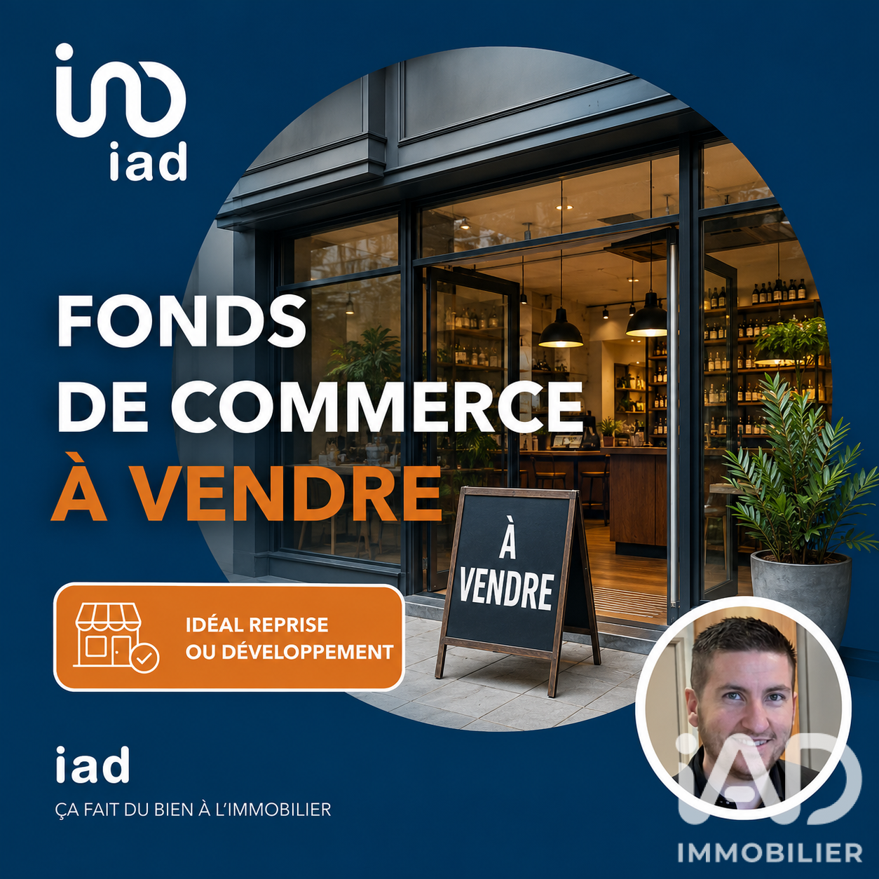 Vente Boucherie, Charcuterie 400 m²