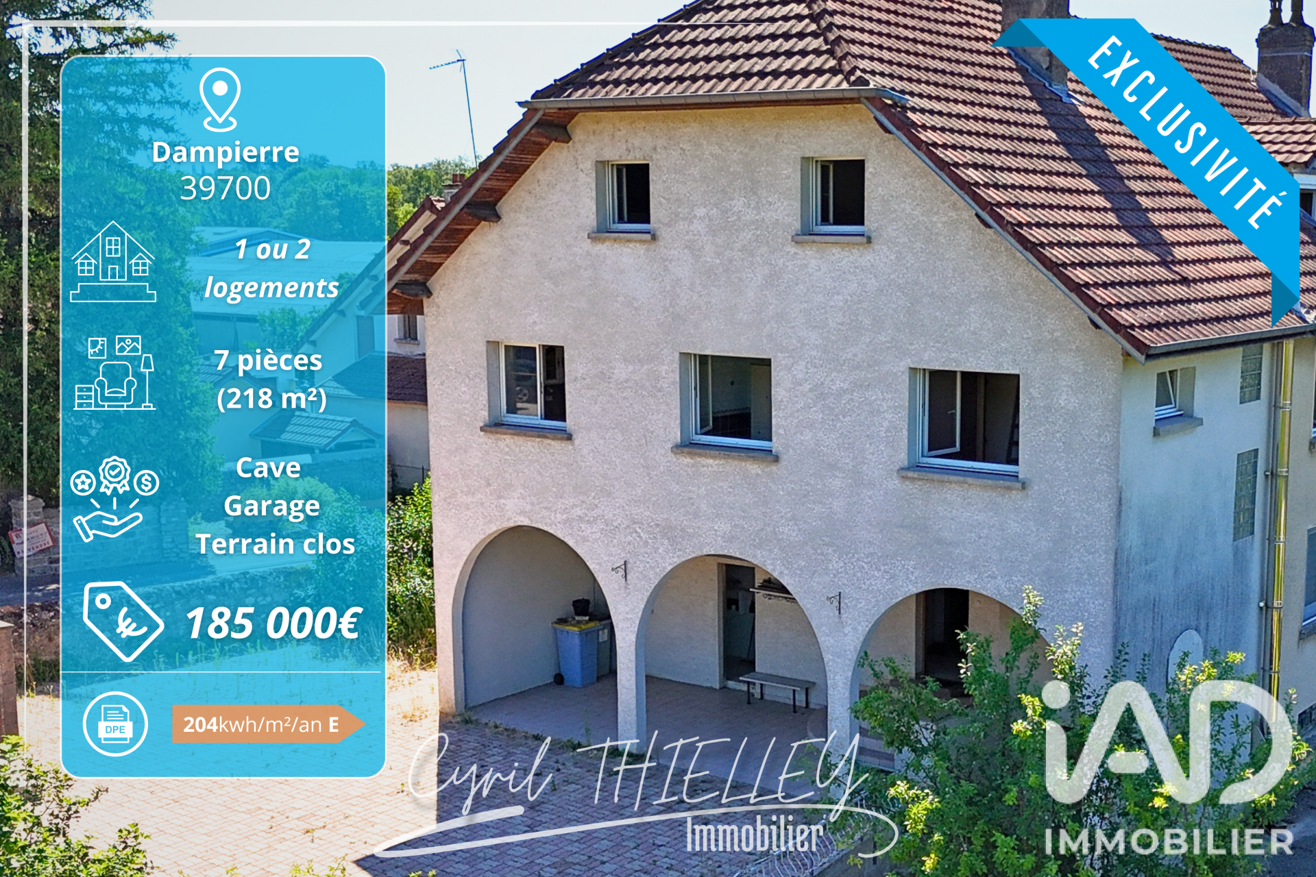 Vente appartement à Saint-Vit (25410) : appartement 7 pièces 125 m² - 2068267 — 26