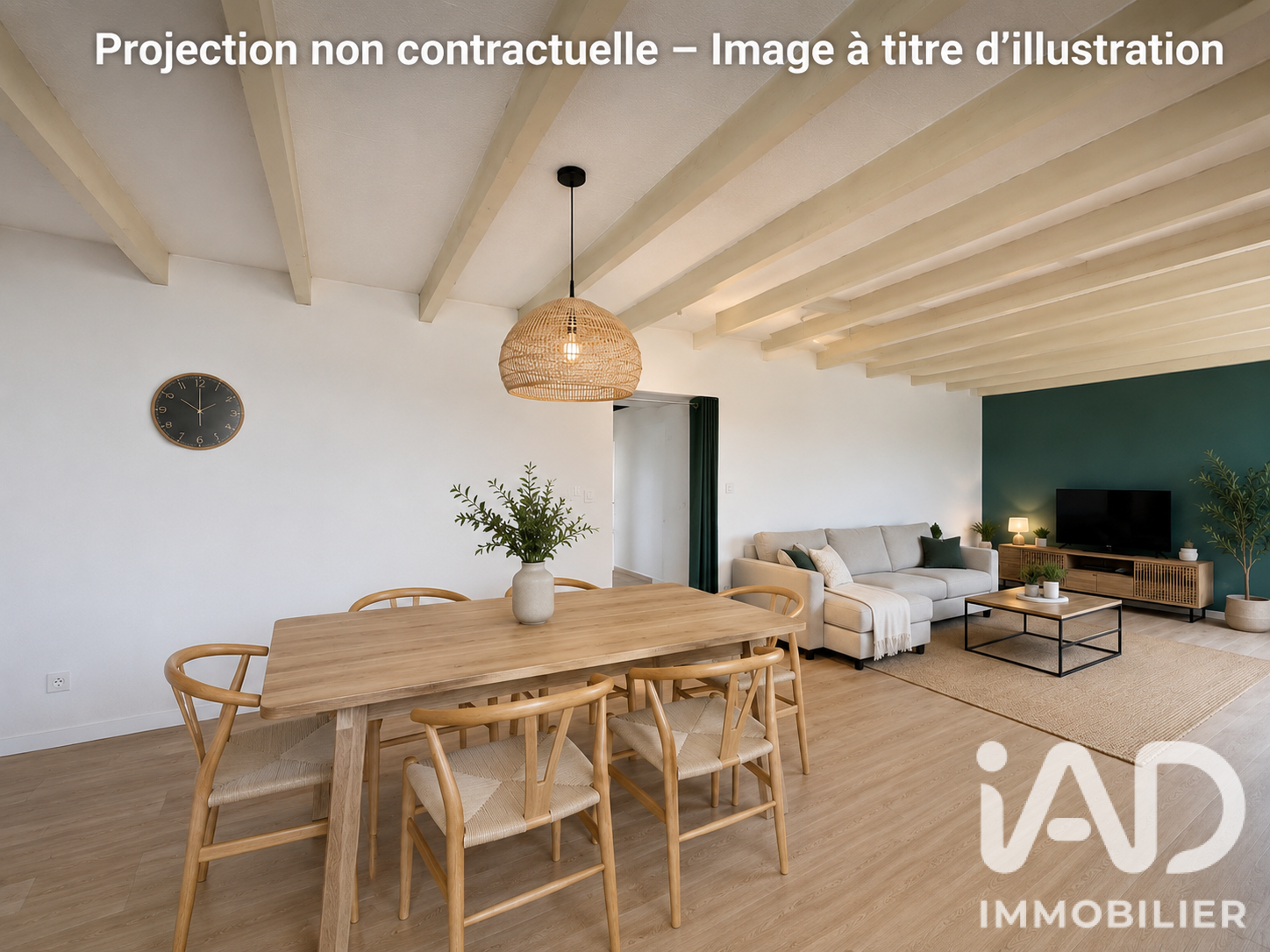 Vente maison à Pont-Péan (35131) : maison 5 pièces 94 m² - 2071251 — 5