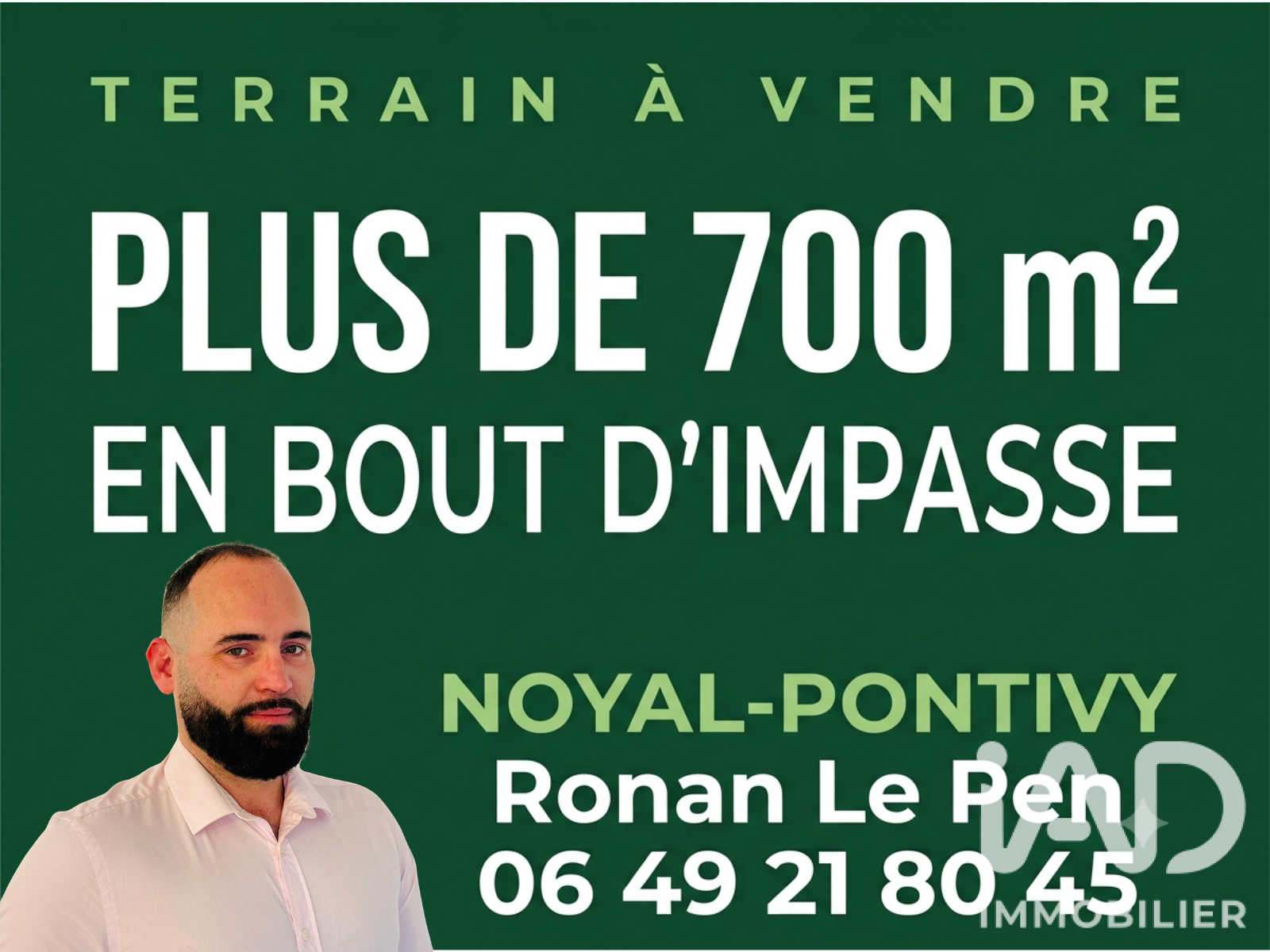 Vente Terrain 724 m²