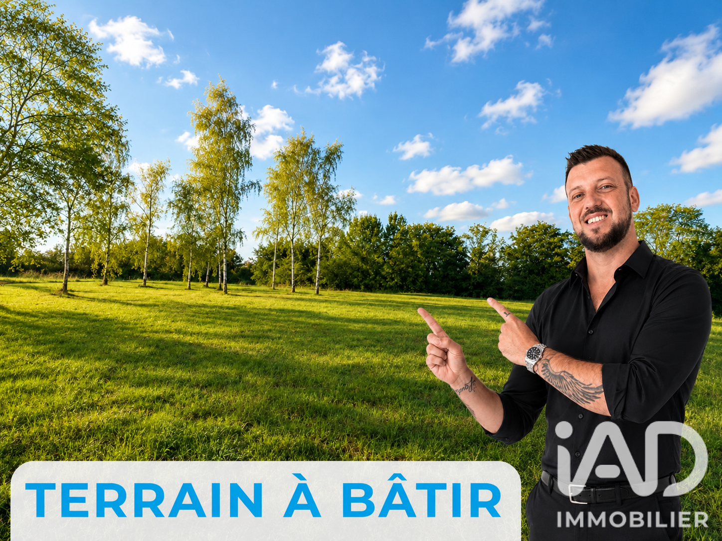 Vente Terrain à bâtir 1 125 m²