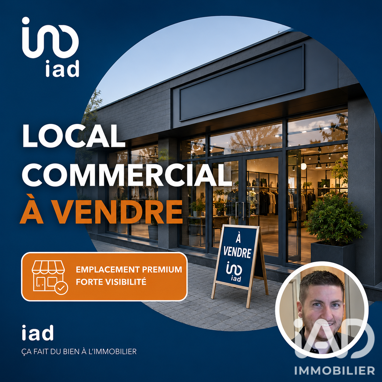 Vente Boutique/Local commercial 73 m²
