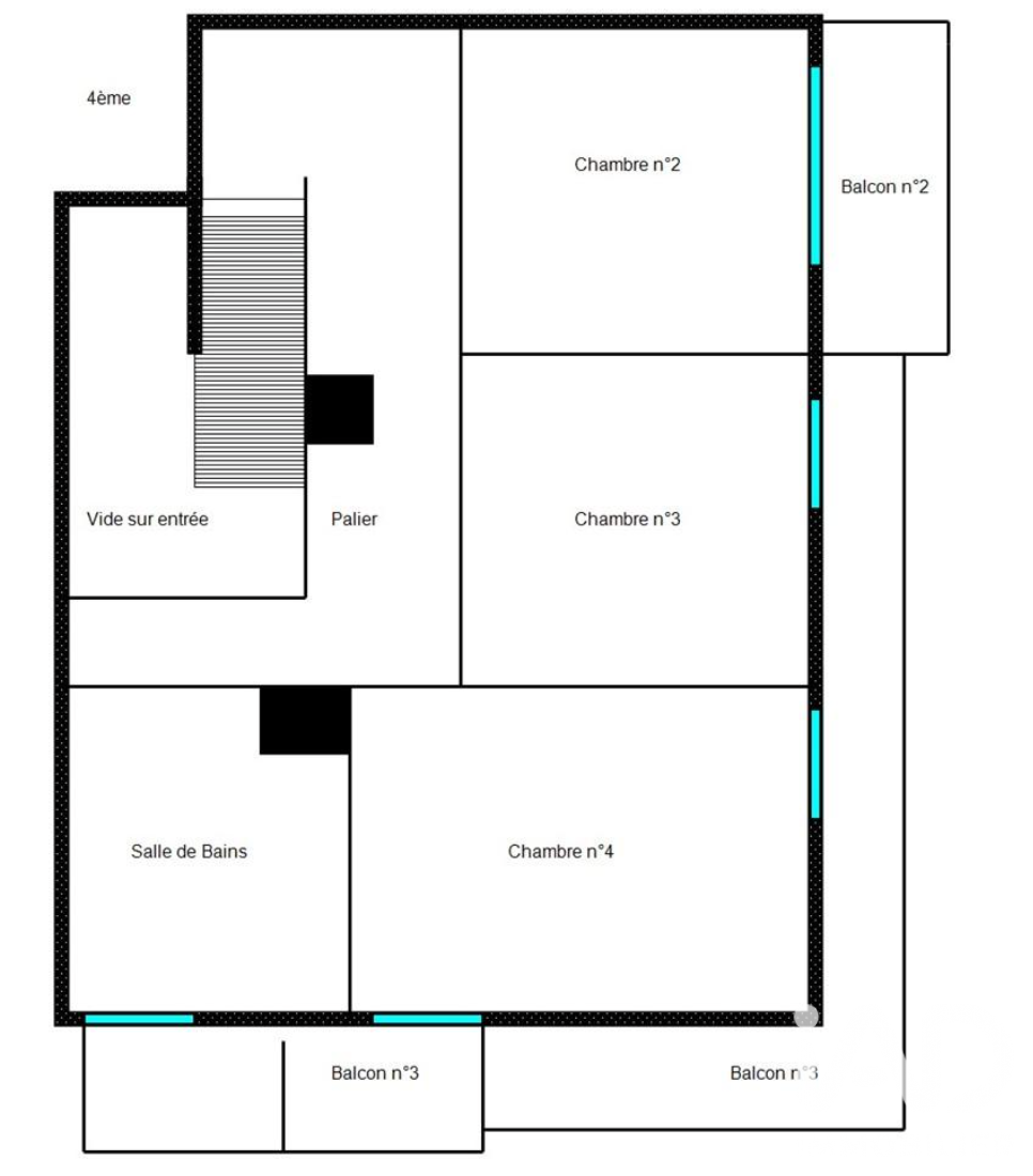 Vente appartement à Bussy-Saint-Georges (77600) : duplex 5 pièces 102 m² - 2030073 — 16