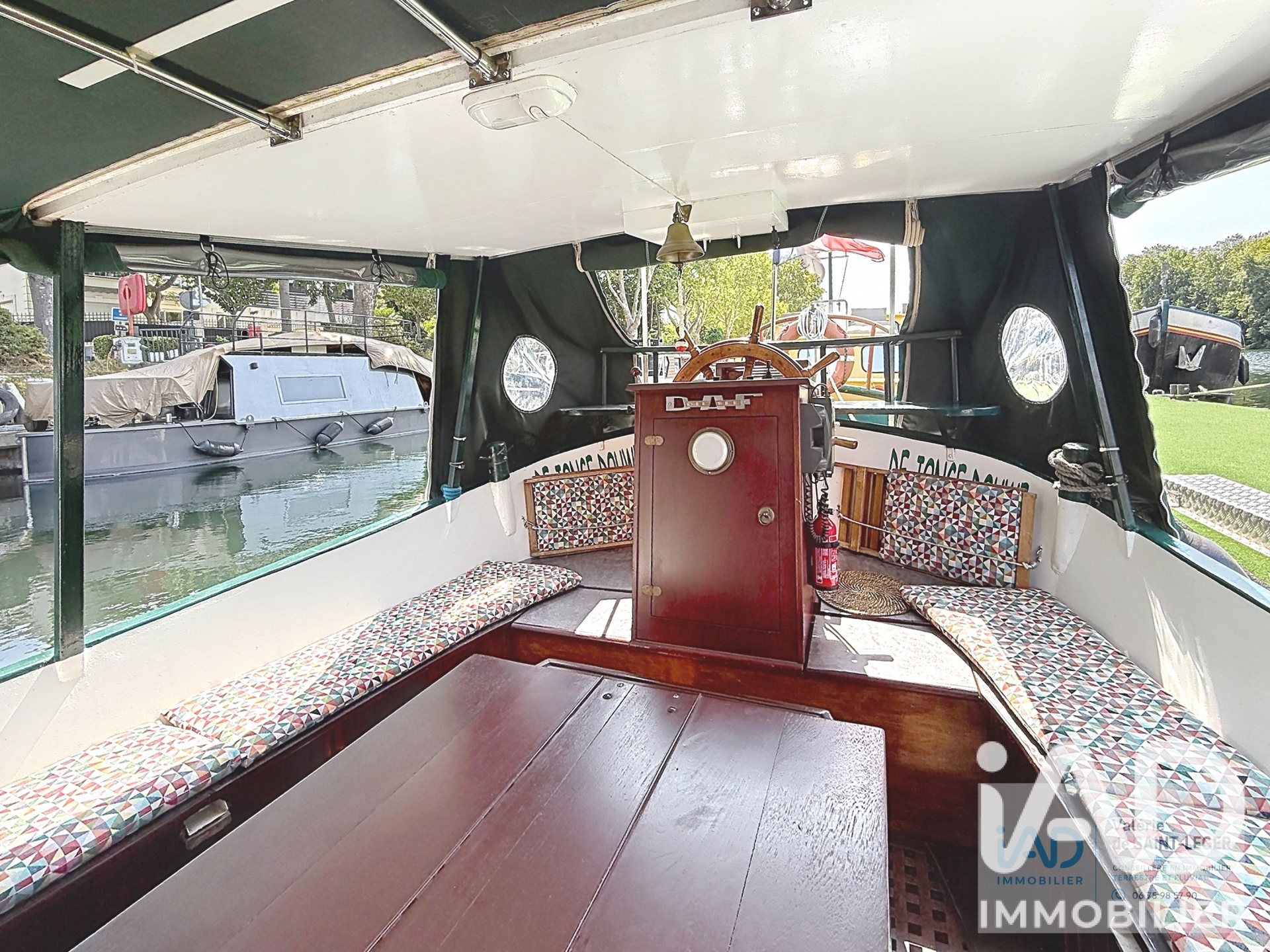 Vente appartement à Joinville-le-Pont (94340) : péniche 3 pièces 25 m² - 2055560 — 12