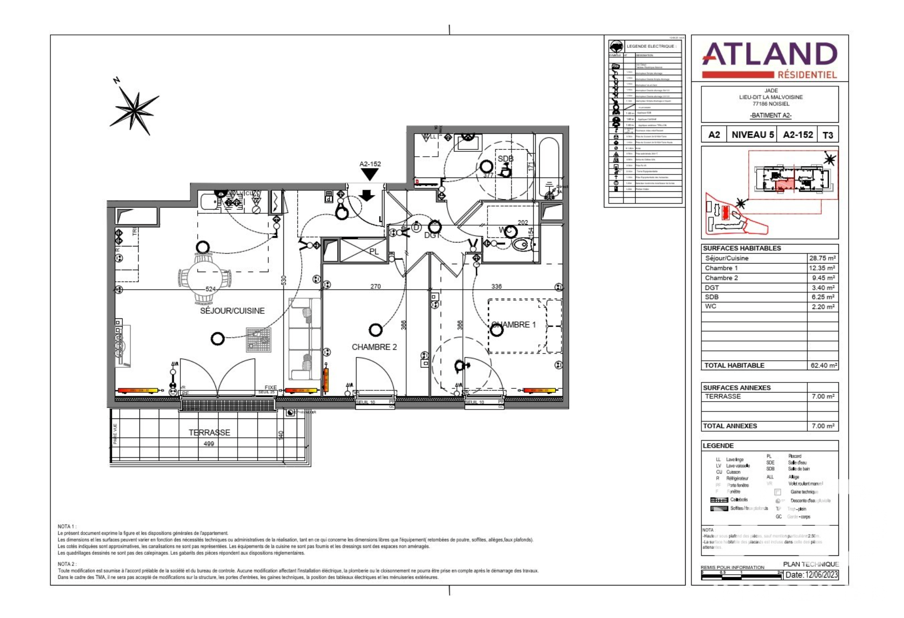 Vente Appartement 3 pièces