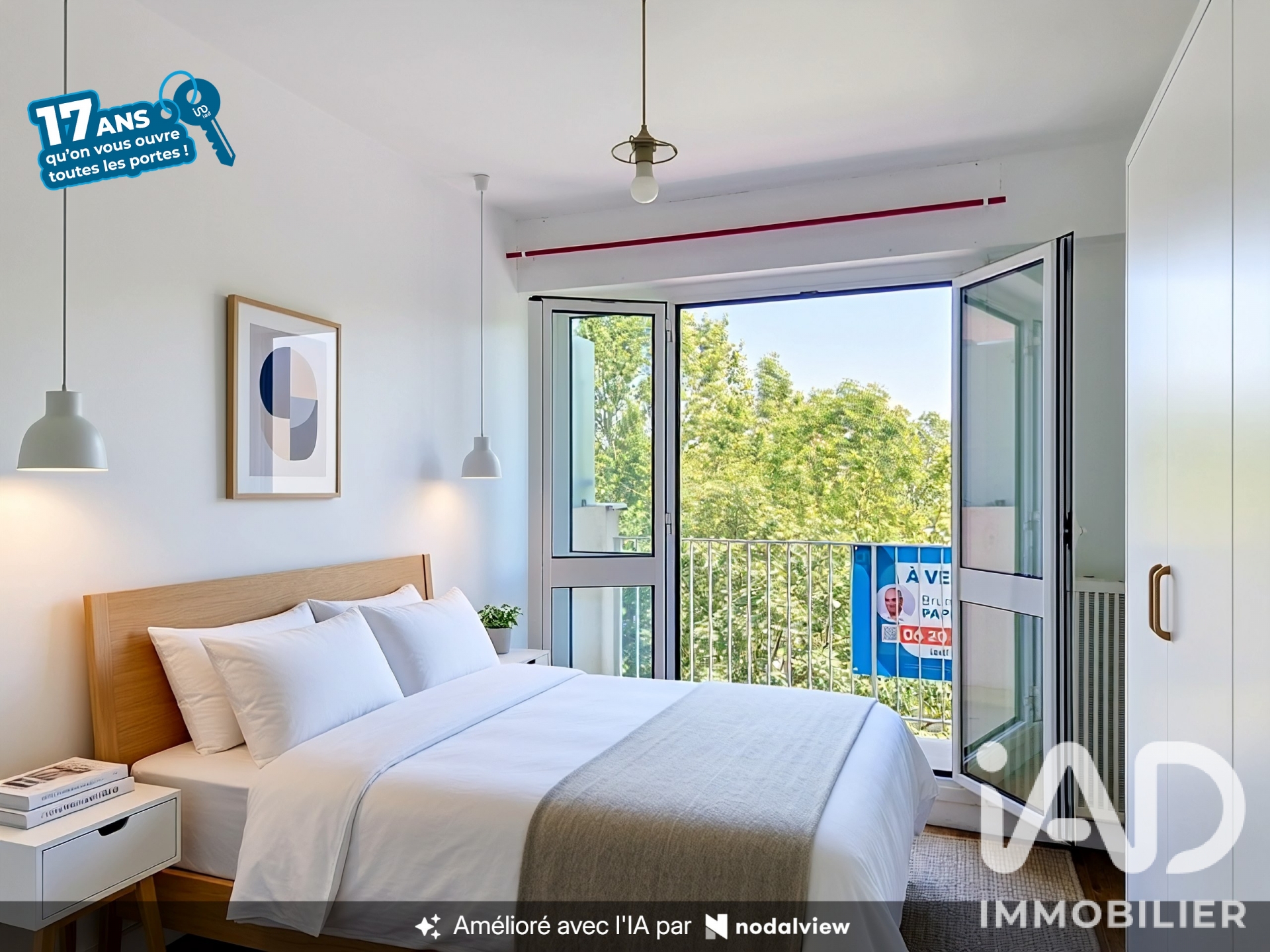 Vente appartement à L'Île-Saint-Denis (93450) : appartement 3 pièces 67 m² - 2057086 — 7