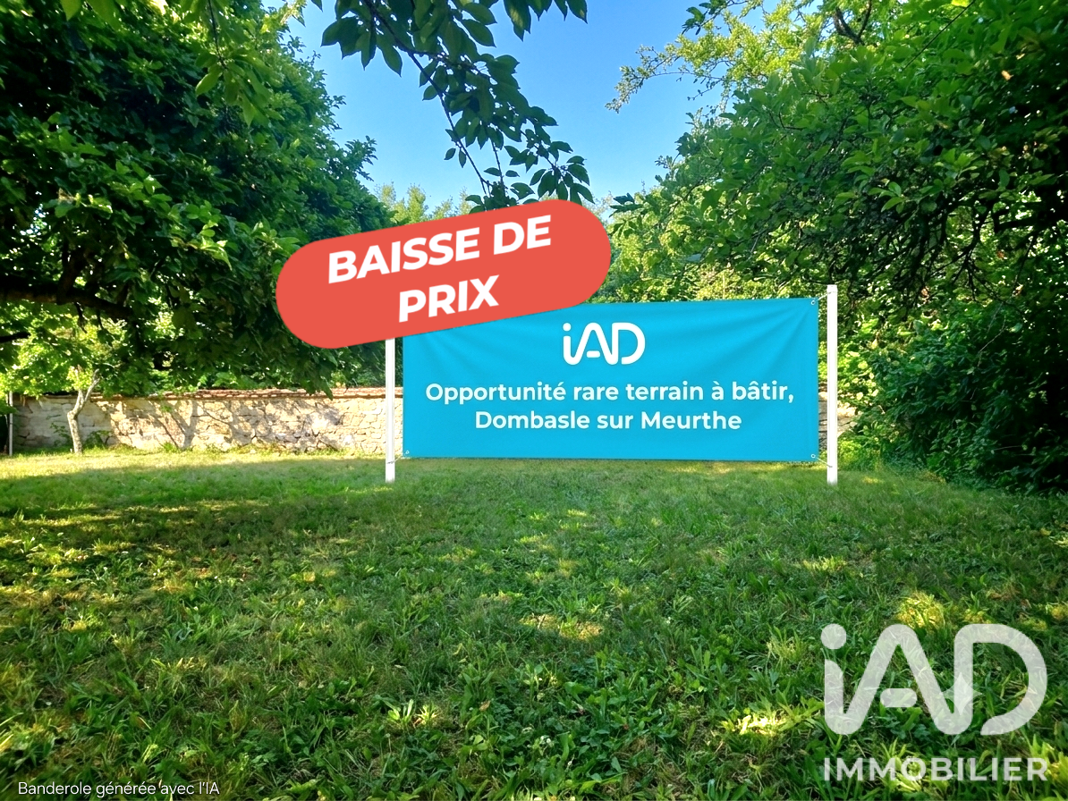 Vente Terrain à bâtir 824 m²