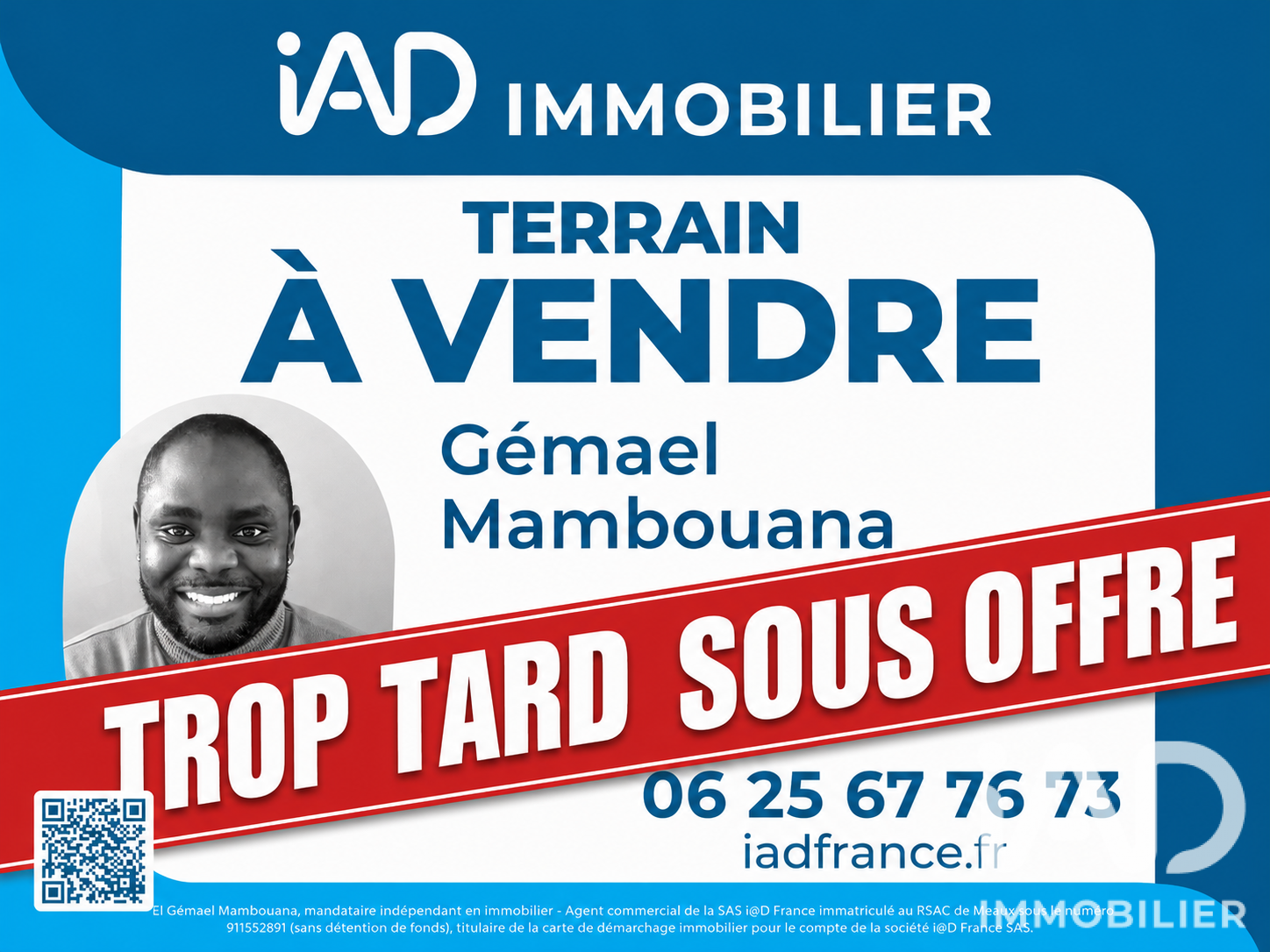 Vente Terrain à bâtir 207 m²