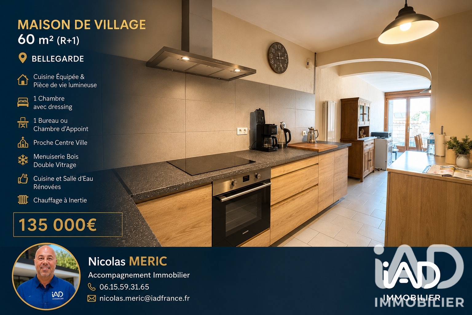 Vente Maison de village 4 pièces
