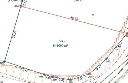Vente Terrain à bâtir 1 001 m²
