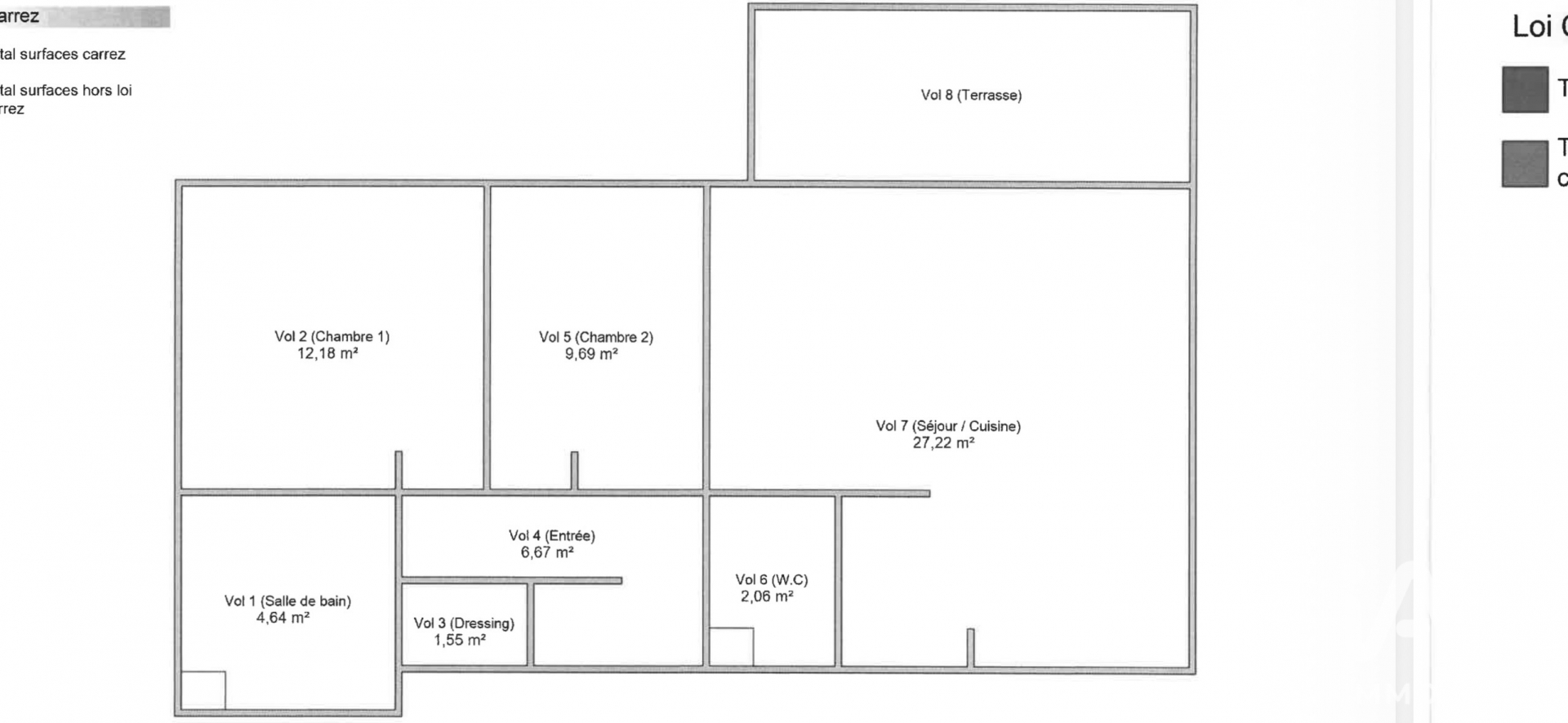 Vente appartement à Eysines (33320) : appartement 3 pièces 64 m² - 2086929 — 10