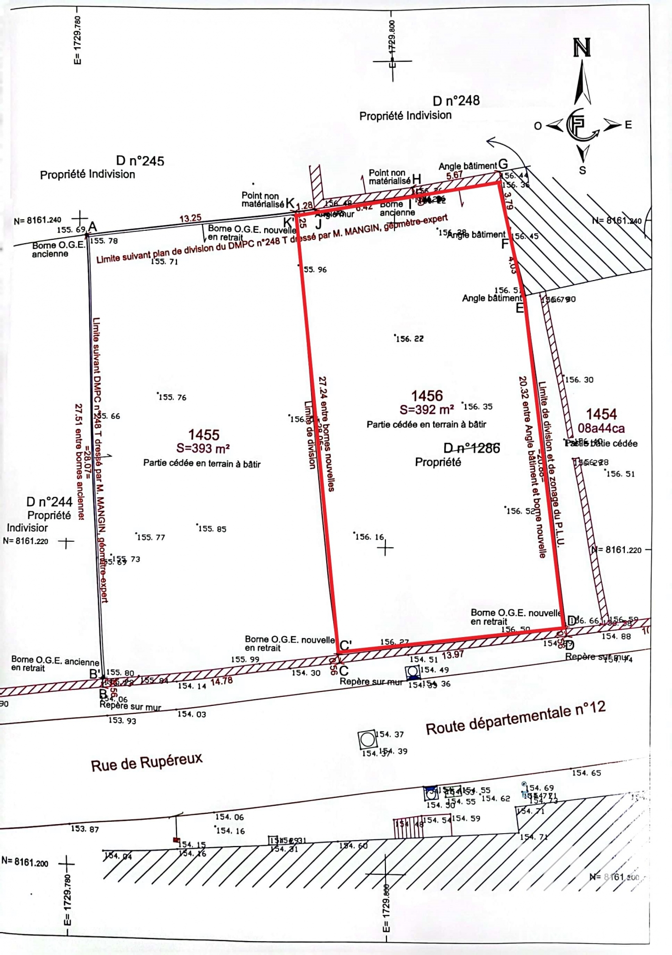 Vente Terrain à bâtir 392 m²