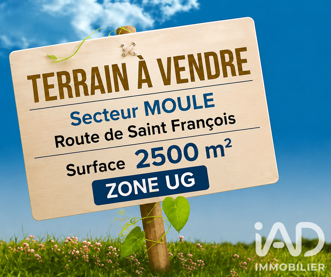 Vente Terrain à bâtir 2 500 m²
