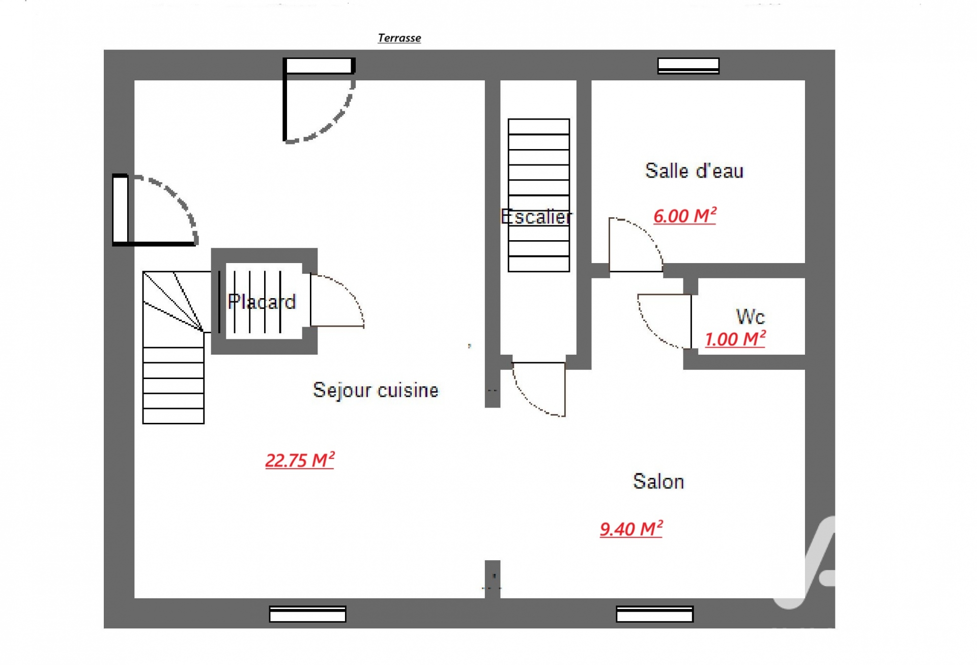 Vente appartement à La Bourboule (63150) : duplex 3 pièces 59 m² - 2080938 — 8