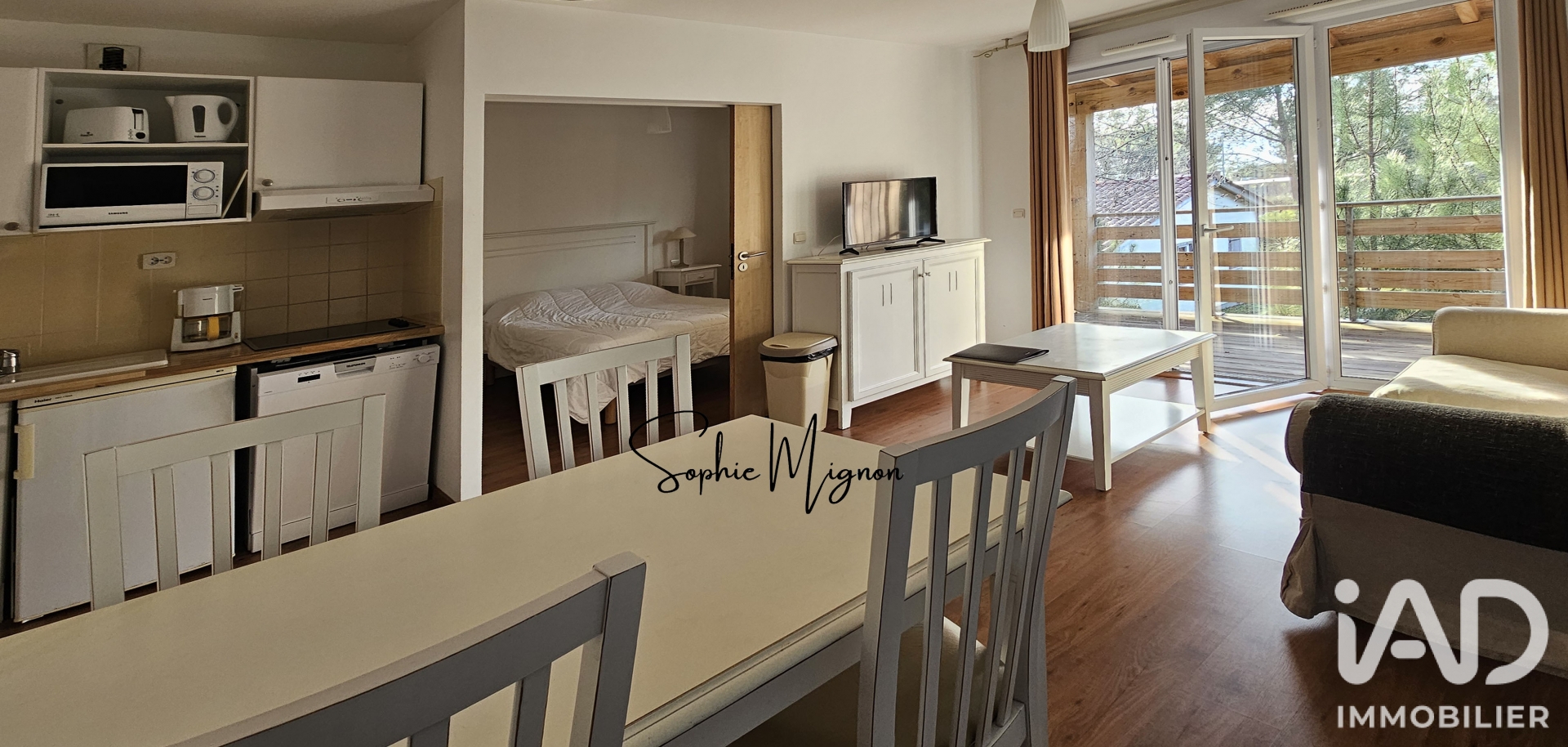 Vente appartement à Parentis-en-Born (40160) : appartement 3 pièces 39 m² - 2087817 — 4