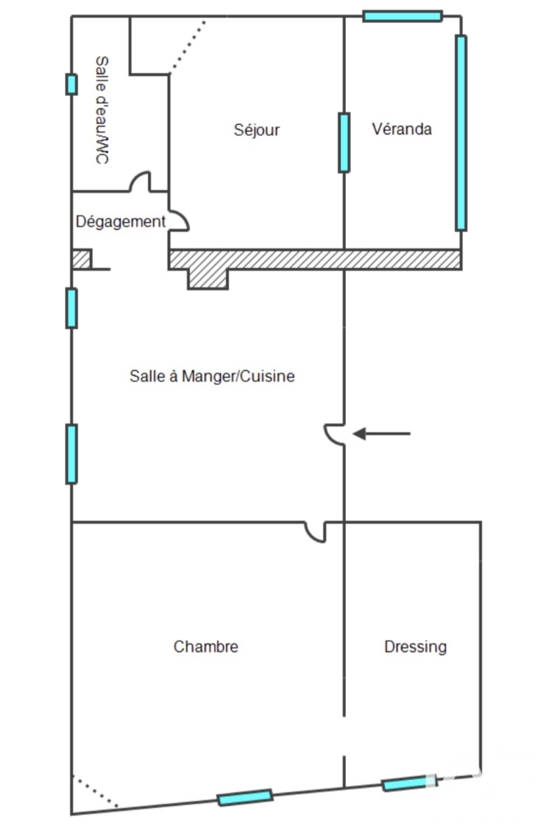 Vente appartement à Toudon (06830) : appartement 2 pièces 47 m² - 2089314 — 18
