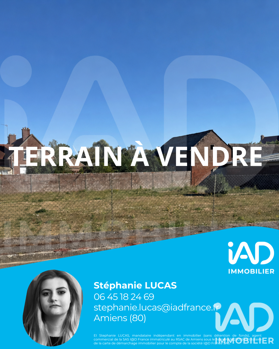 Vente Terrain à bâtir 715 m²