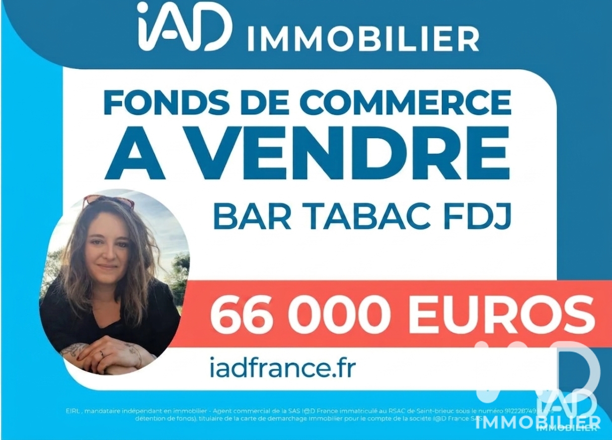 Vente Bar, Brasserie, Tabac 100 m²
