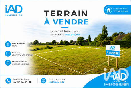 Vente Terrain à bâtir 634 m²
