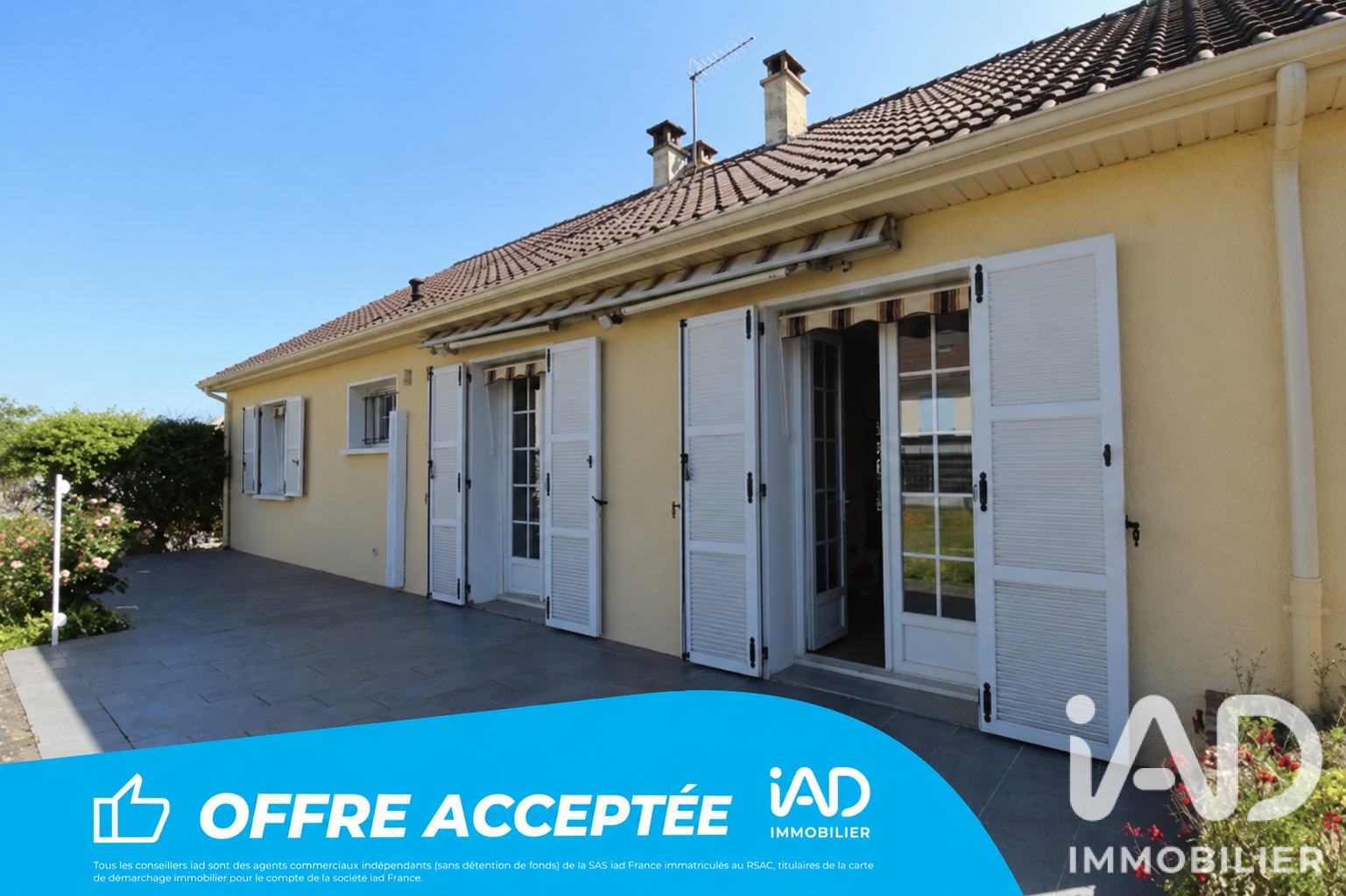 Vente Pavillon 4 pièces