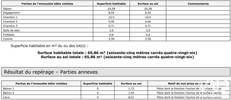 Vente appartement à Rezé (44400) : appartement 4 pièces 66 m² - 2093598 — 16
