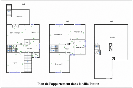Vente appartement à Melun (77000) : appartement 5 pièces 111 m² - 2094053 — 14