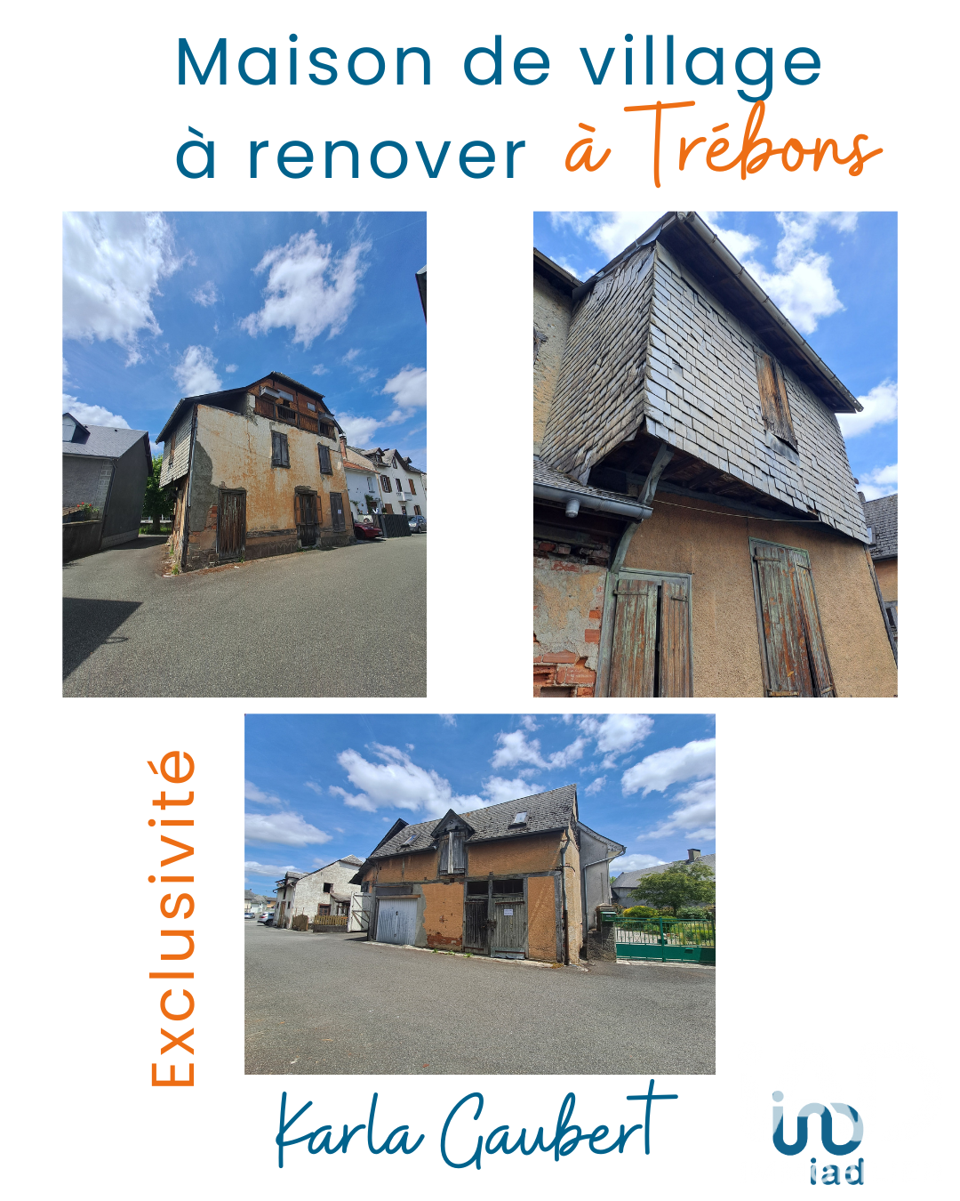 Vente Maison de village 5 pièces