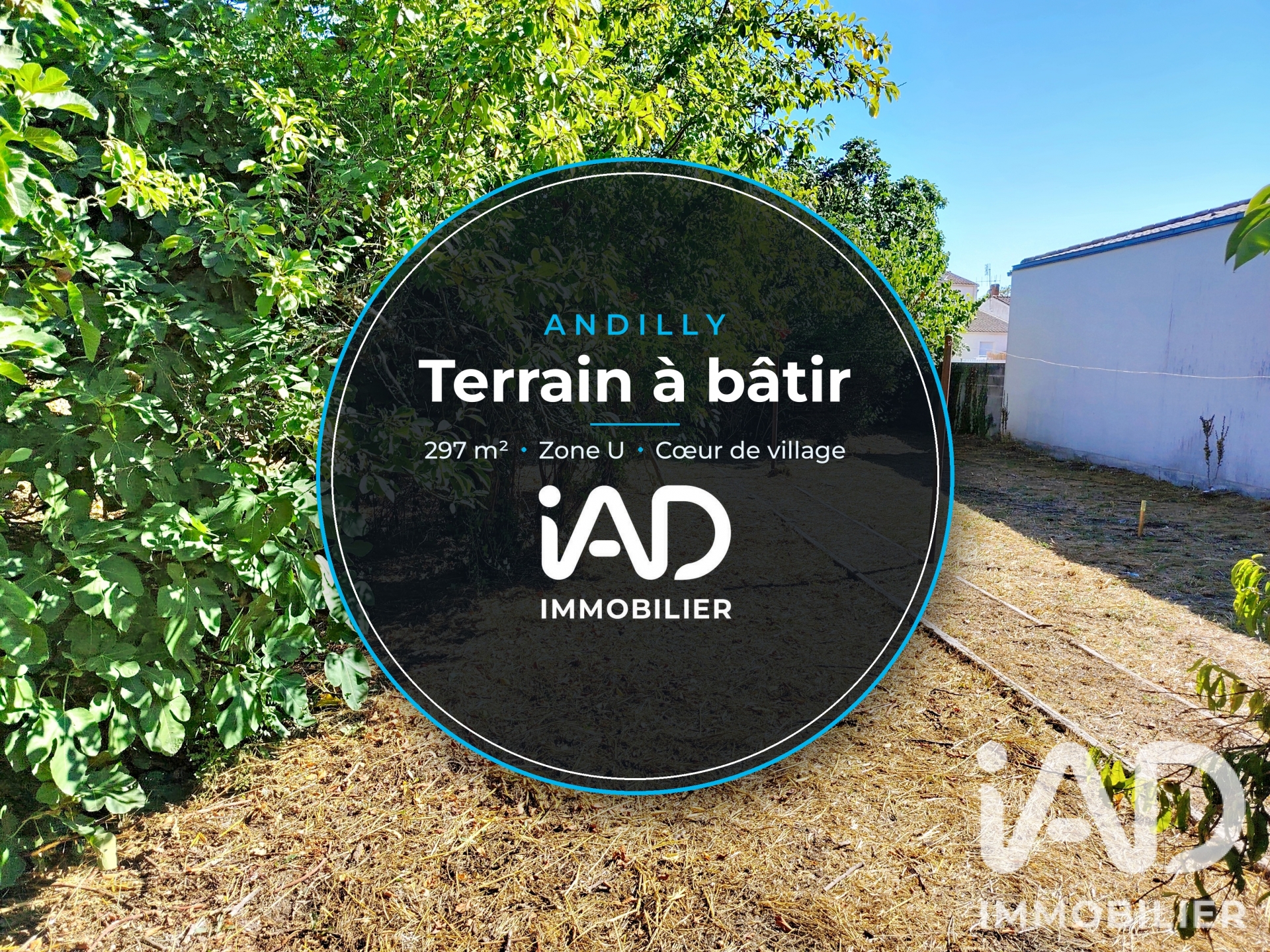 Vente Terrain à bâtir 297 m²