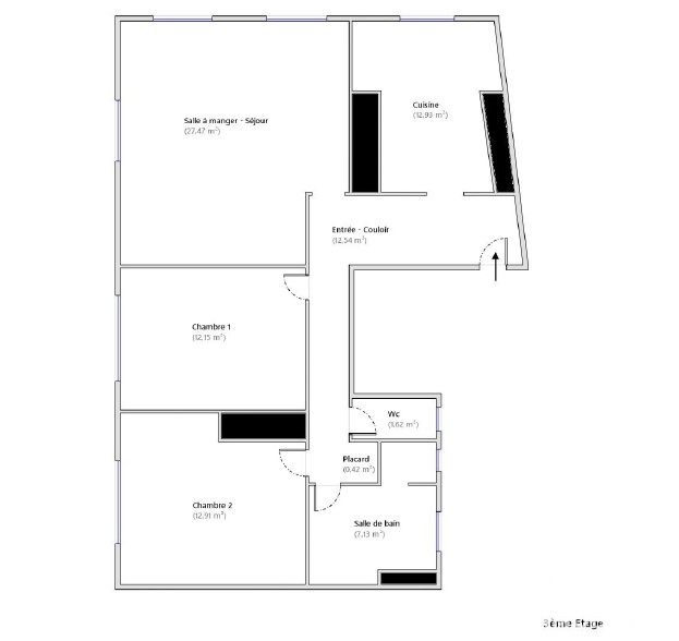 Vente appartement à Châlons-en-Champagne (51000) : appartement 3 pièces 87 m² - 2094955 — 9