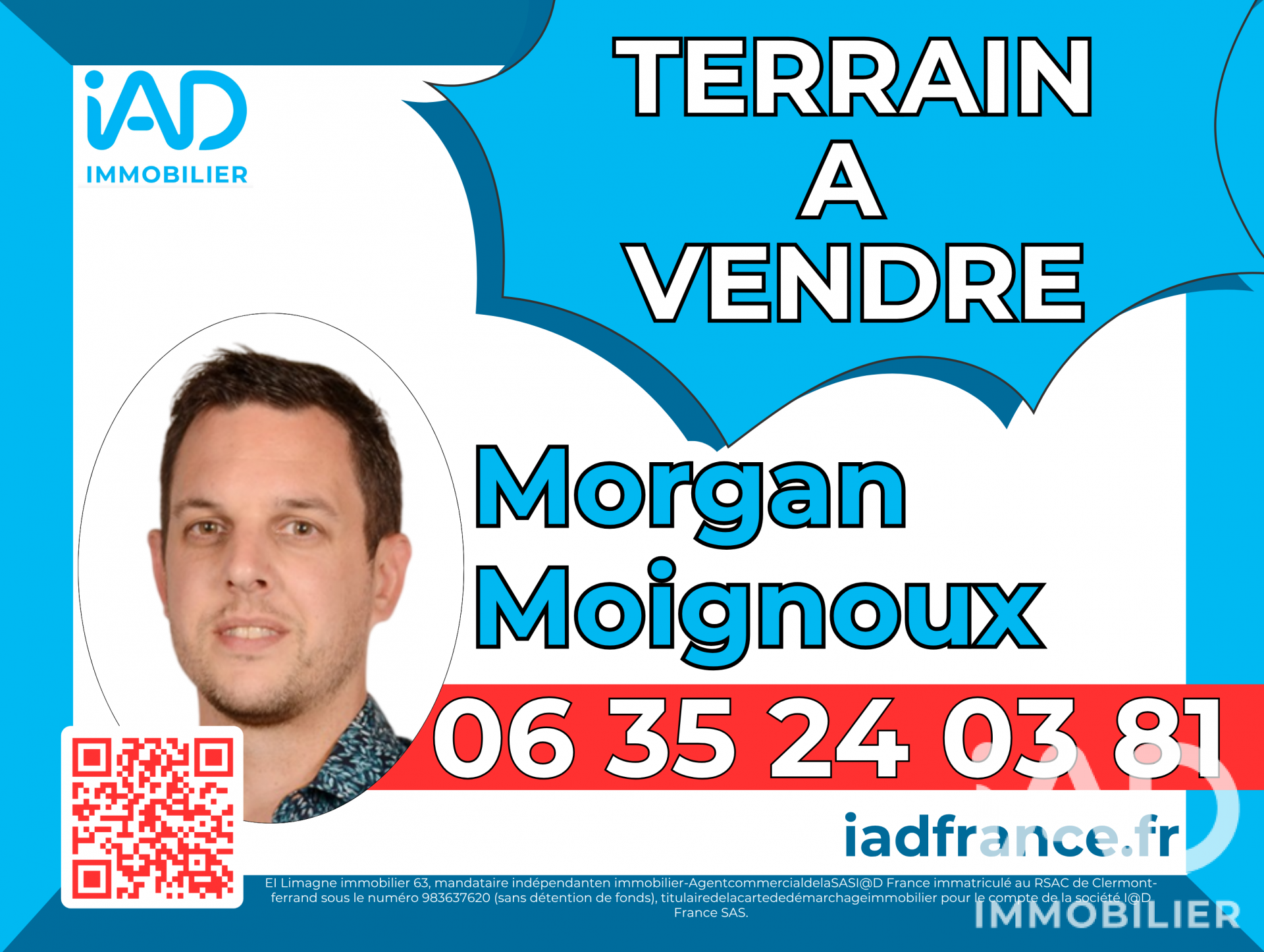 Vente Terrain à bâtir 500 m²