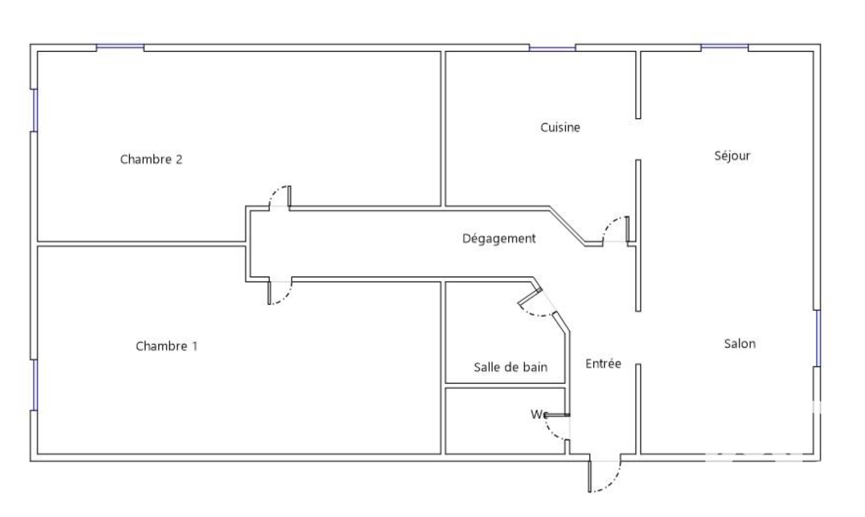 Vente appartement à Sarreguemines (57200) : appartement 4 pièces 84 m² - 2092476 — 14