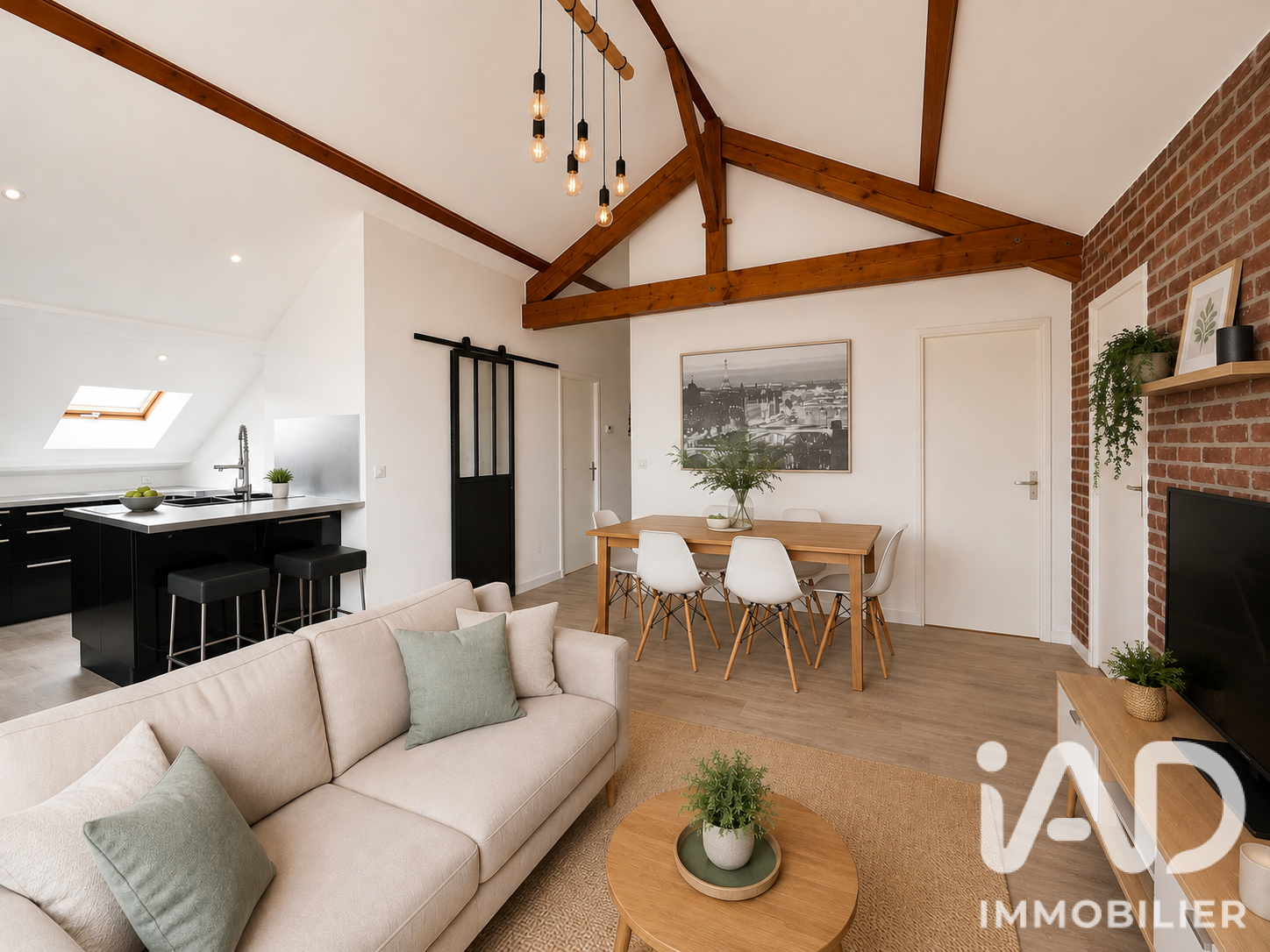 Vente appartement à Vigneux-sur-Seine (91270) : appartement 4 pièces 90 m² - 2027143 — 4
